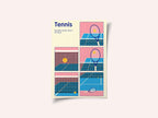 Poster Tennis Double Vault