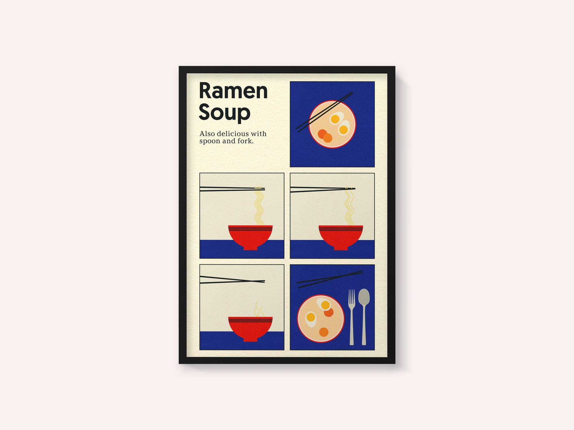 Poster Ramen Soup