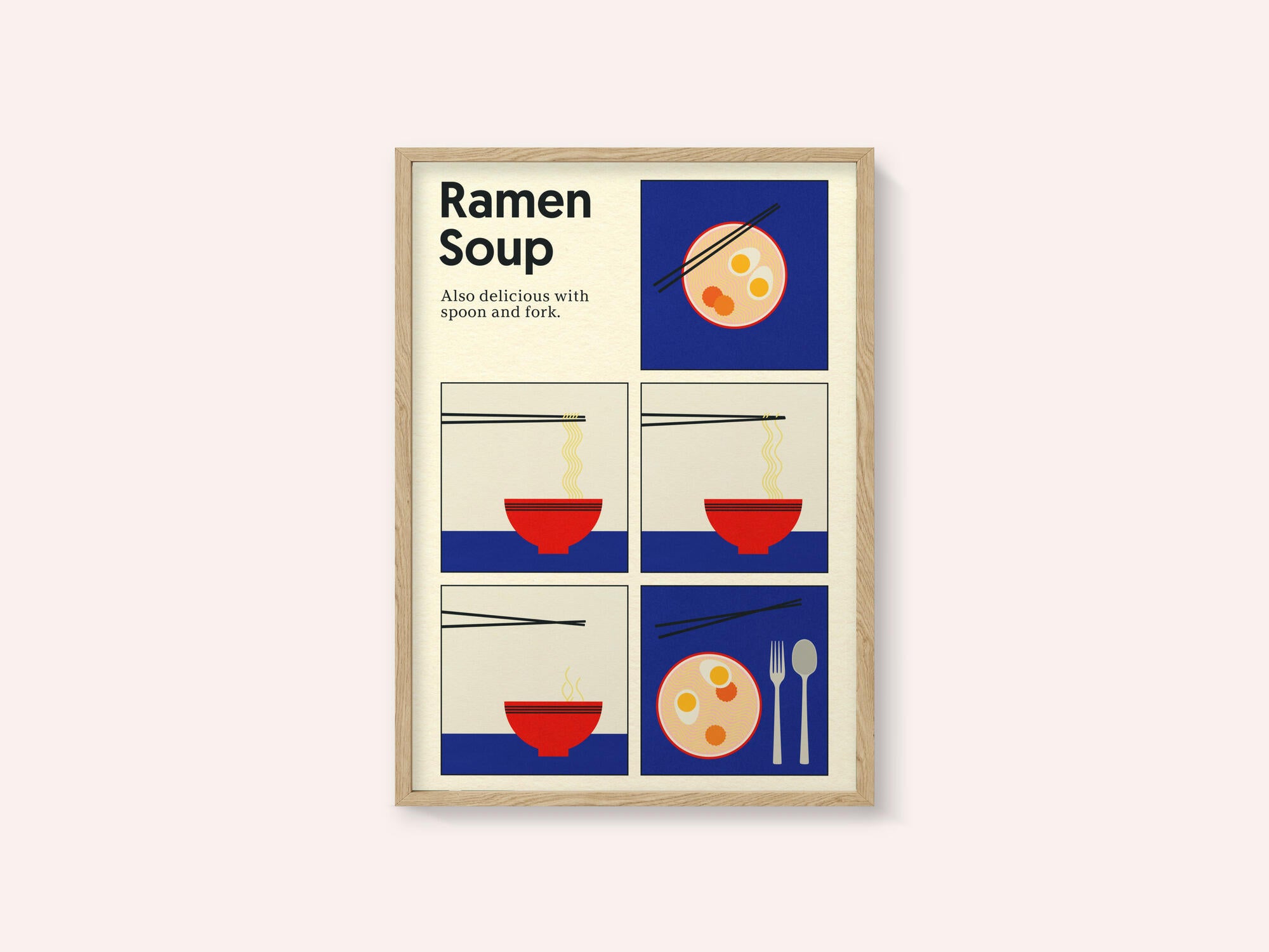 Poster Ramen Soup