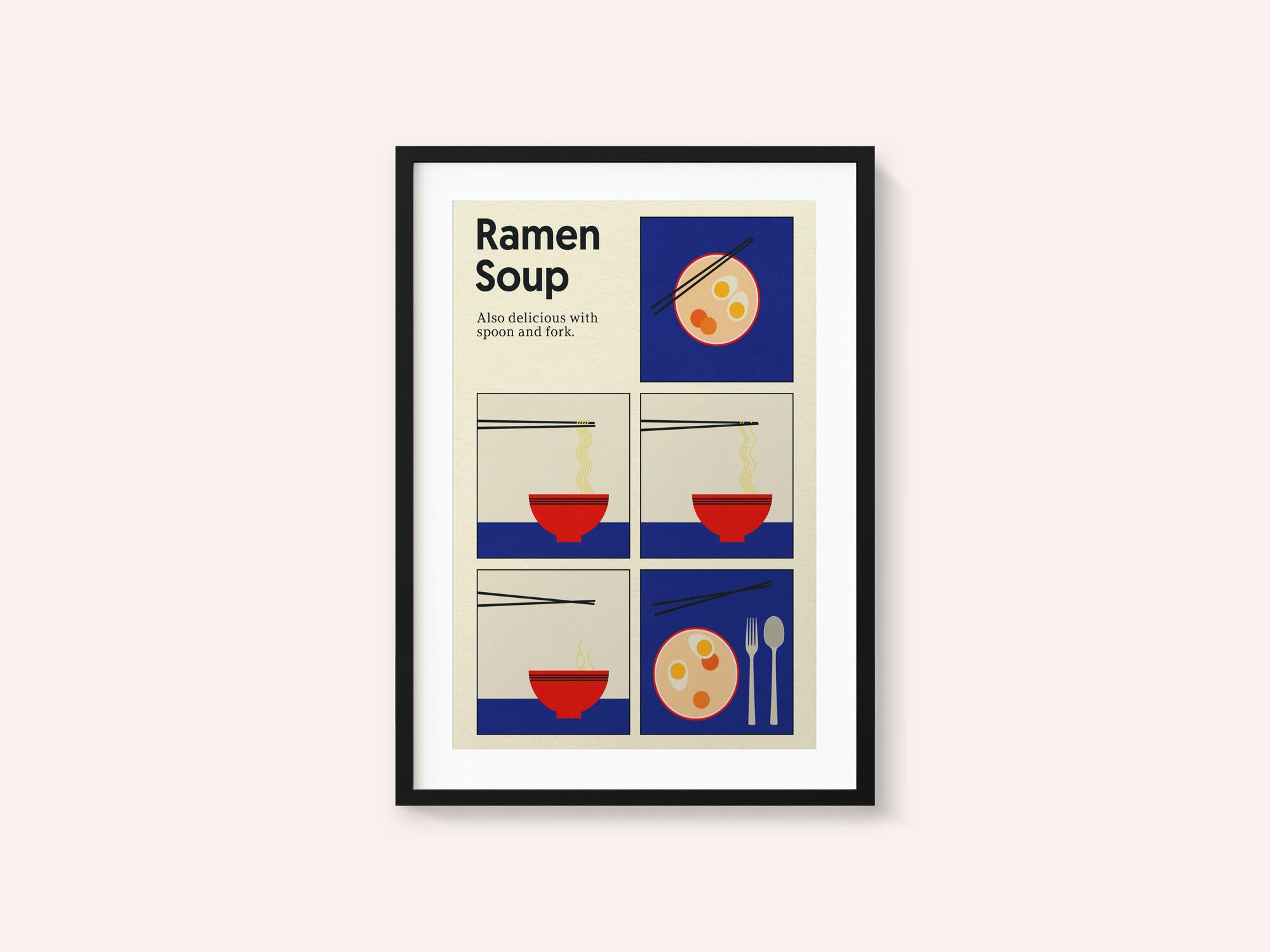 Poster Ramen Soup
