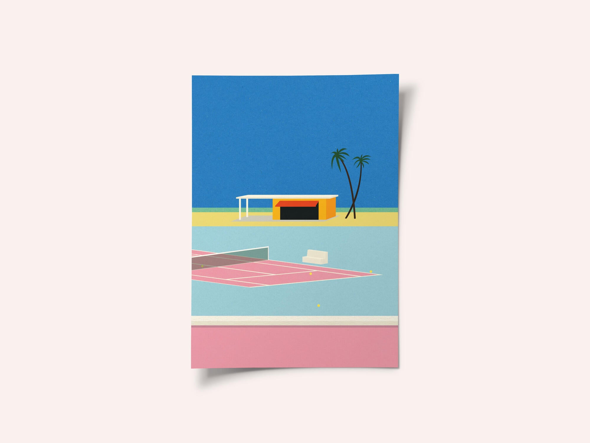 Tennis By the Beach