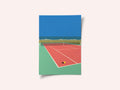 Tennis Court In the Desert