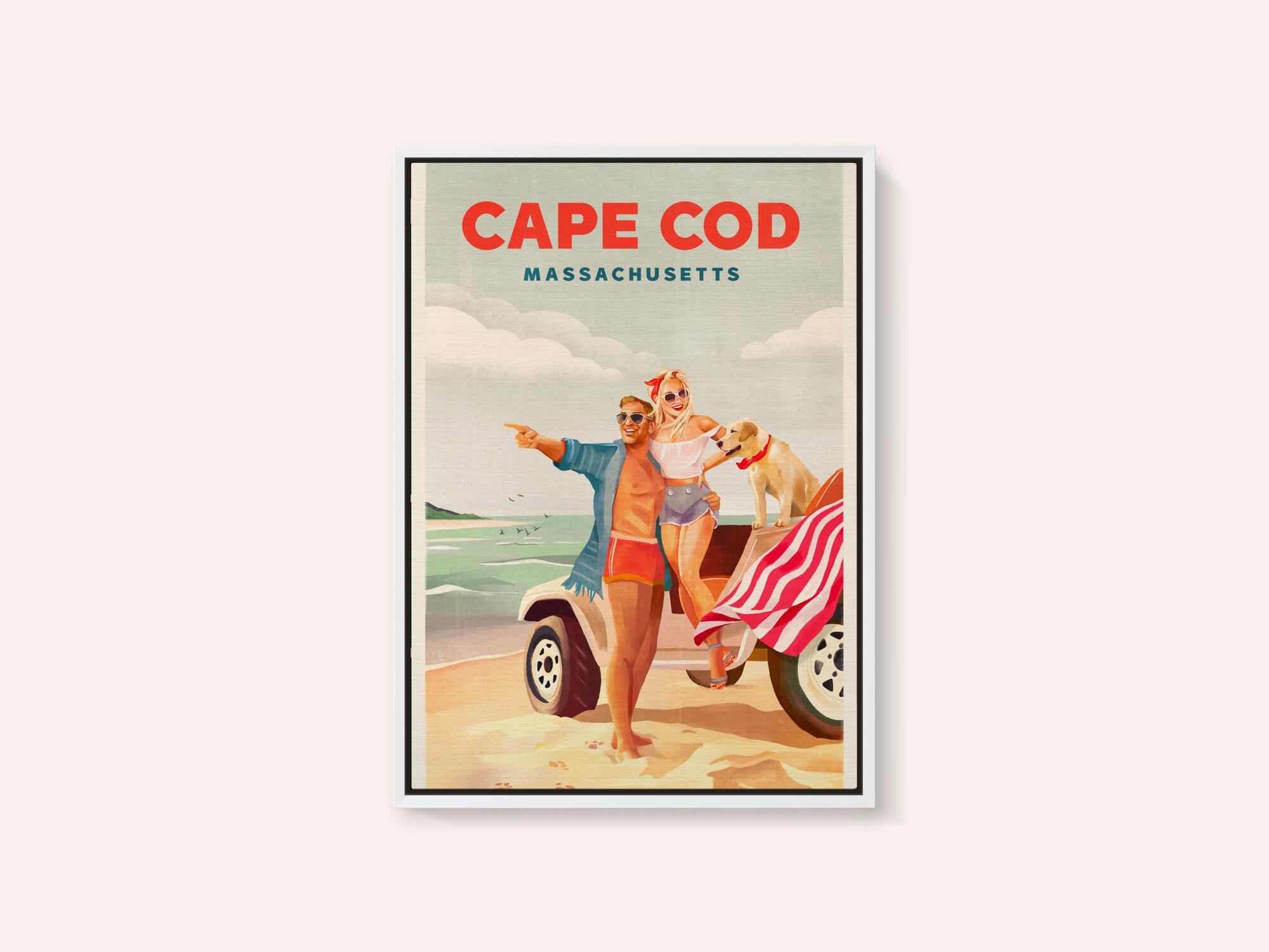 Cape Cod Massachusetts Summer Beach Art