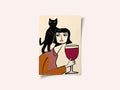 Wine and cat lover
