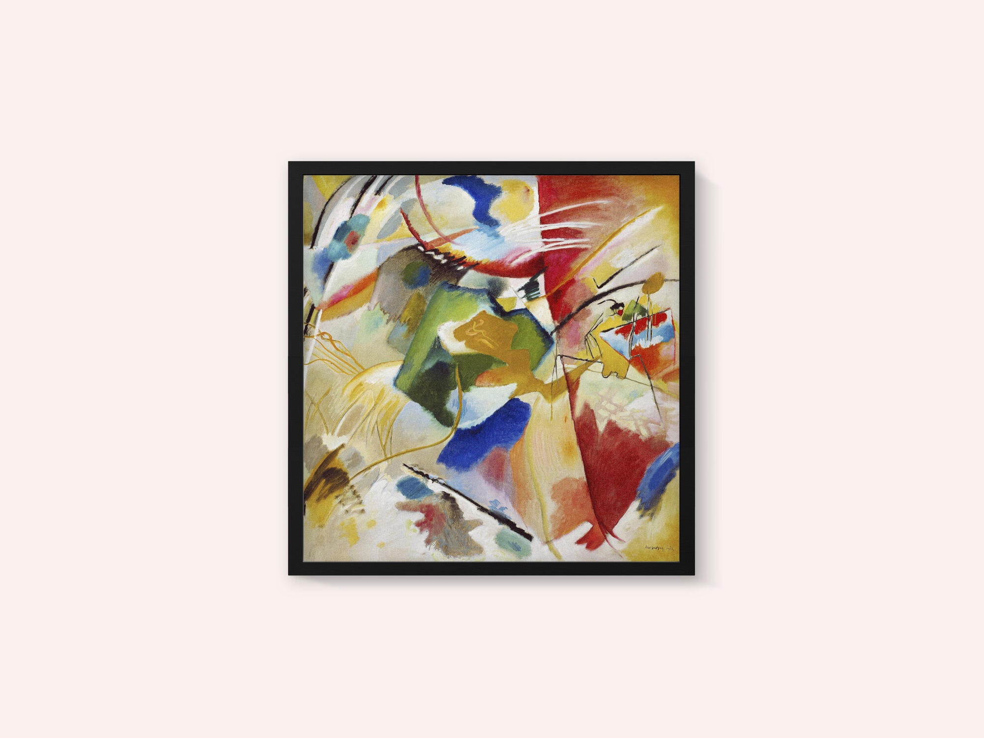 Painting With Green Center (1913)