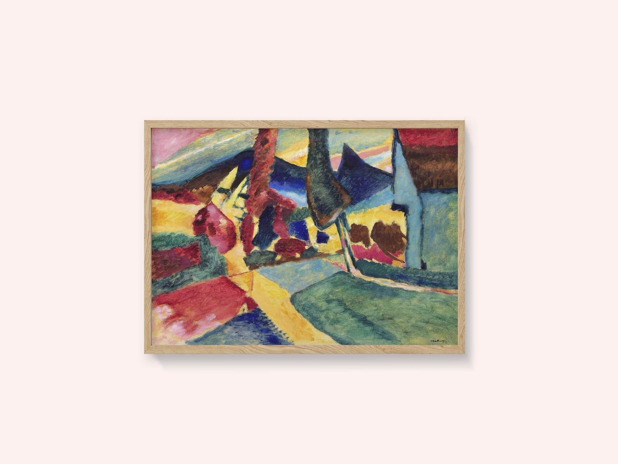 Landscape With Two Poplars (1912)