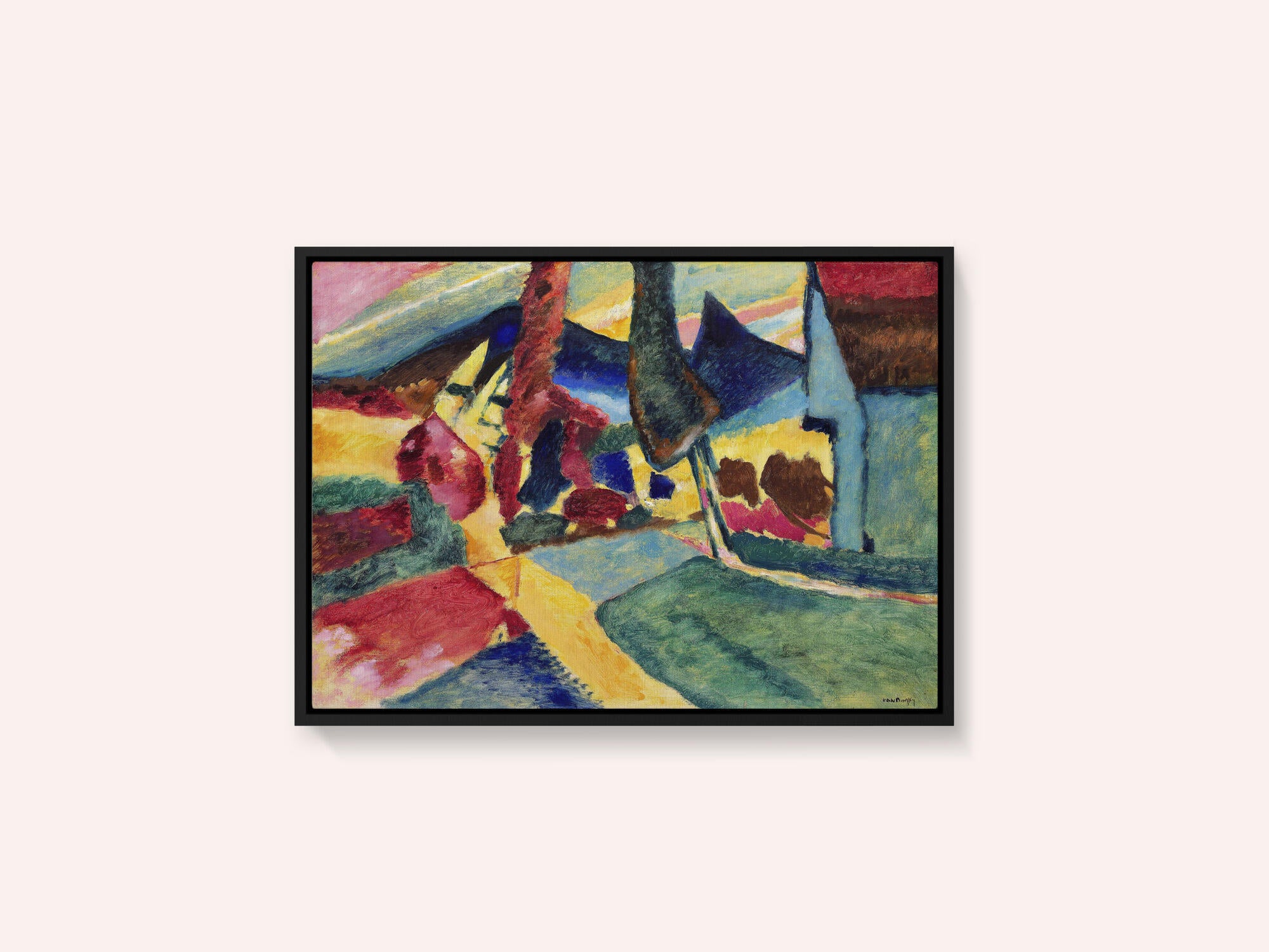Landscape With Two Poplars (1912)