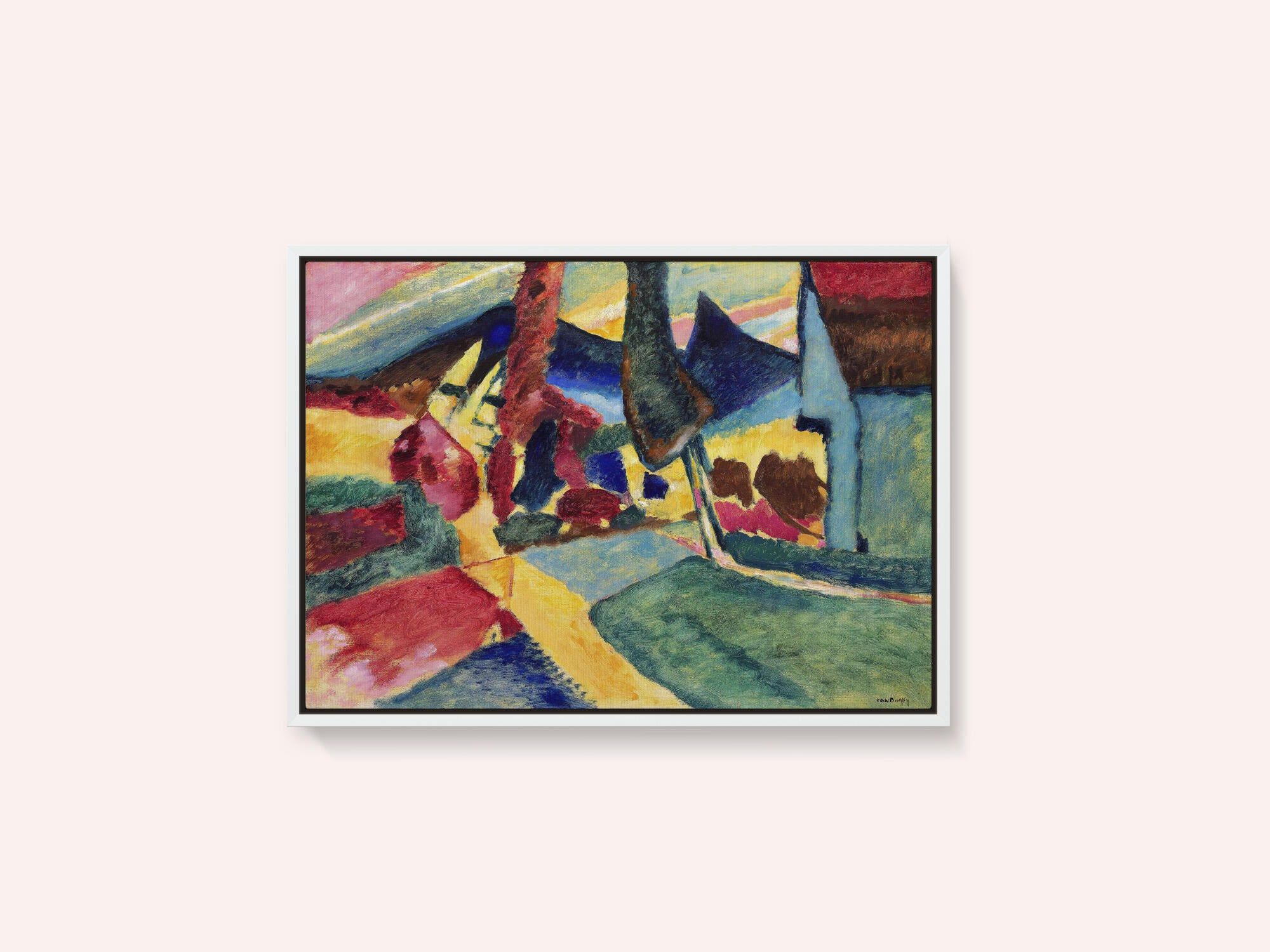 Landscape With Two Poplars (1912)