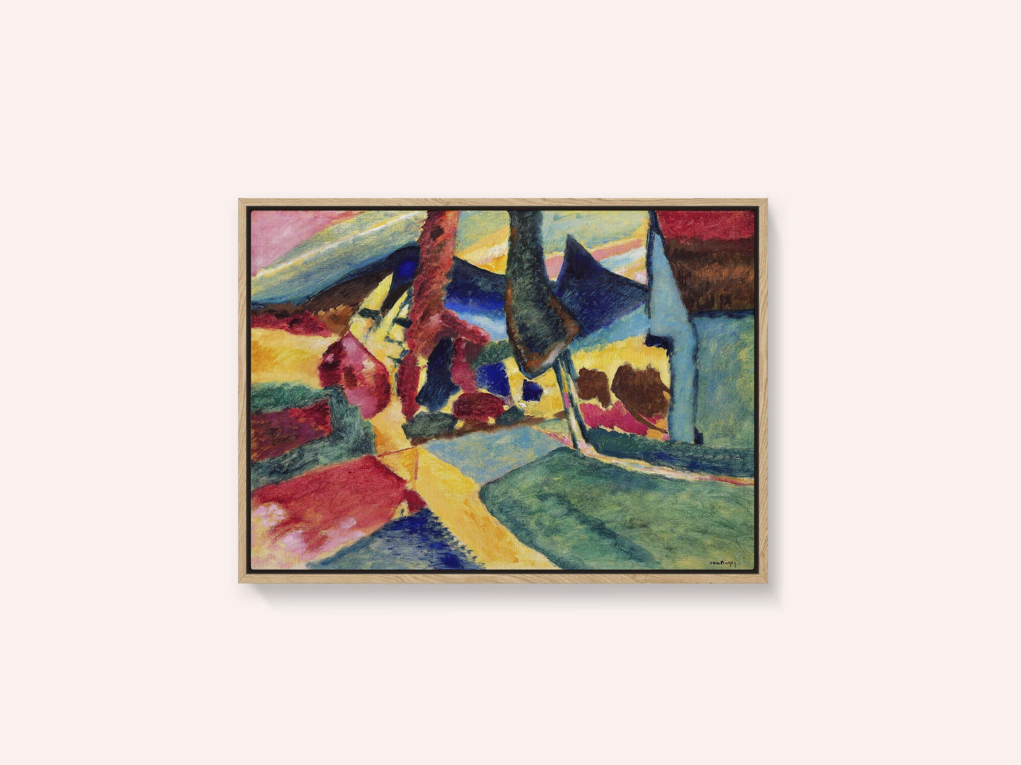 Landscape With Two Poplars (1912)