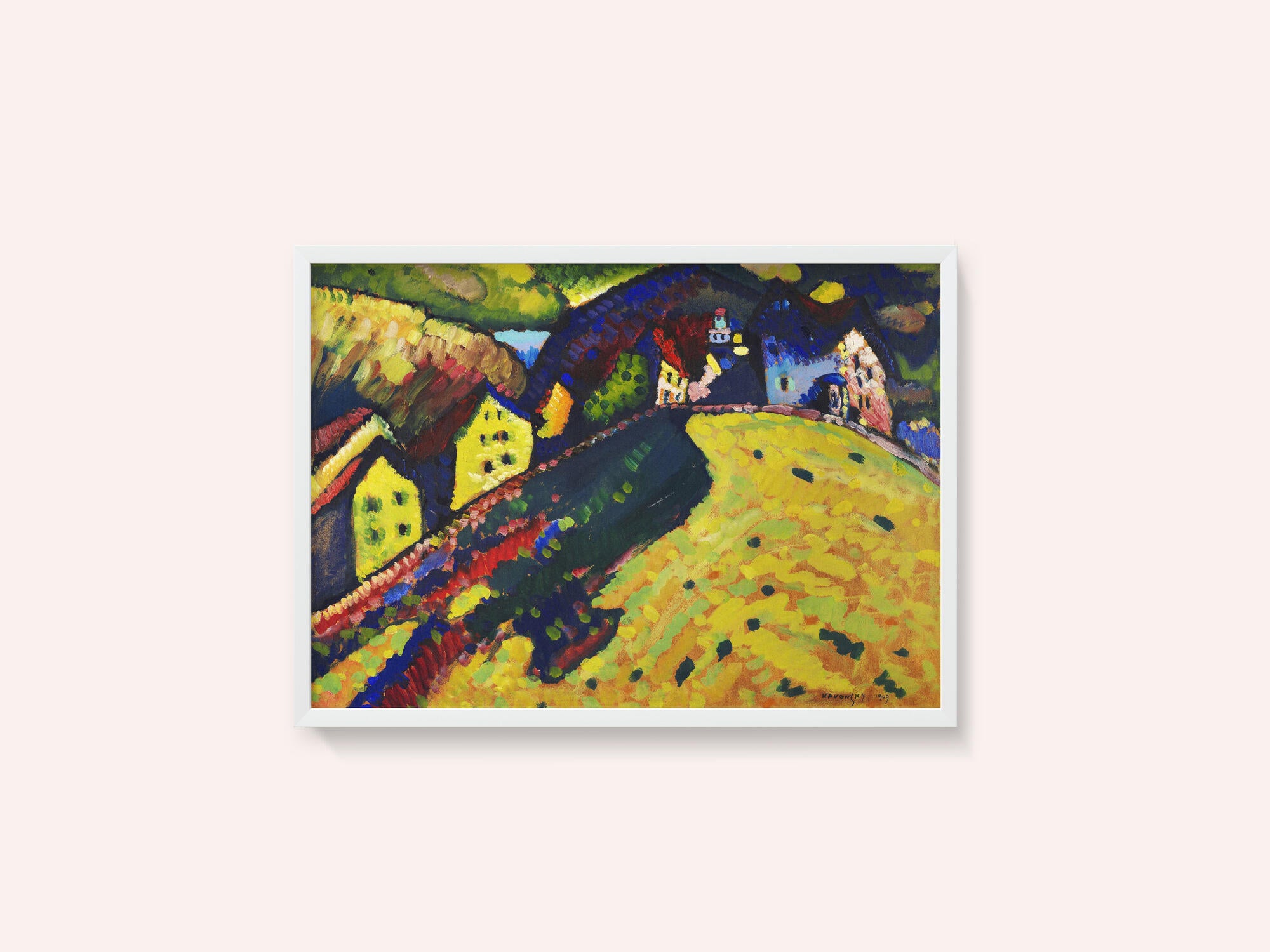 Houses At Murnau (1909)