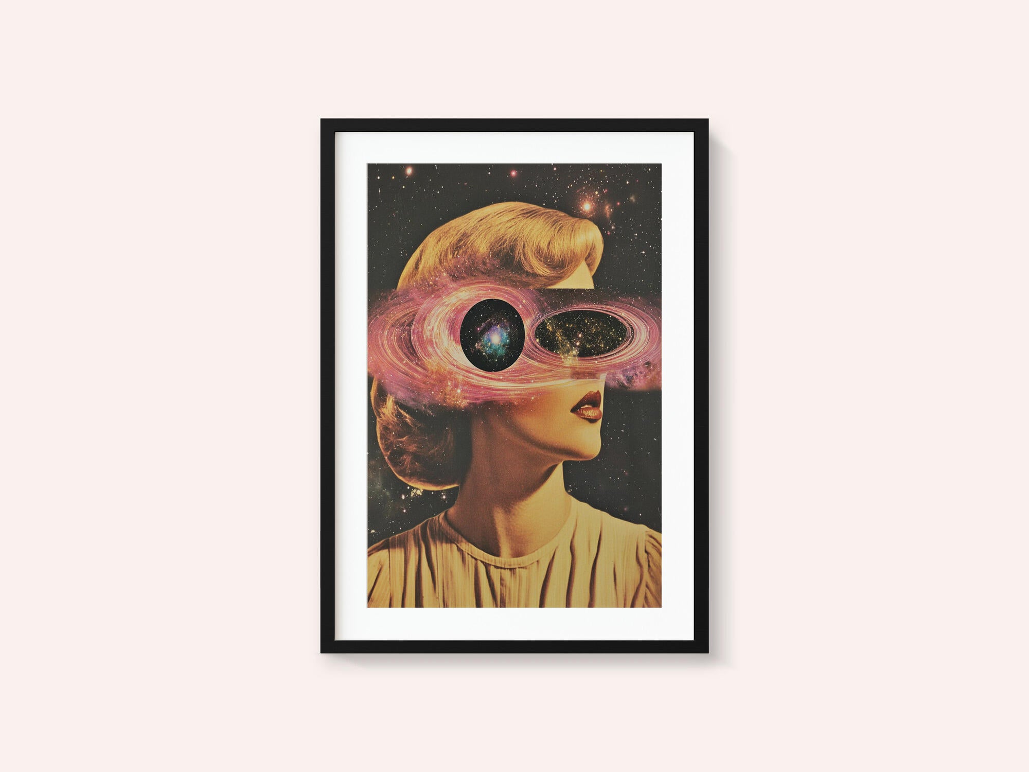 A Woman with Cosmic Elements