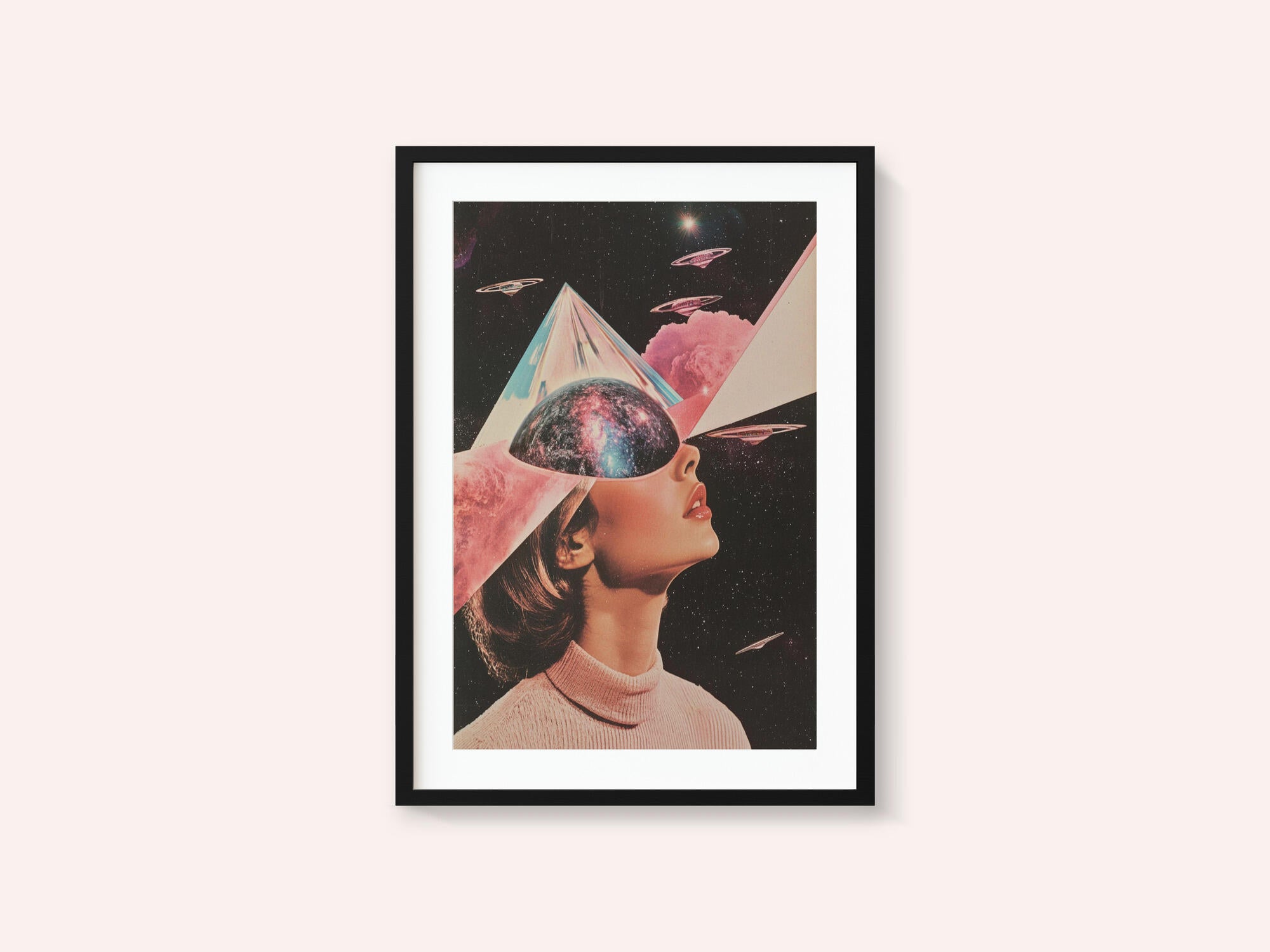 A Woman with Cosmic Elements