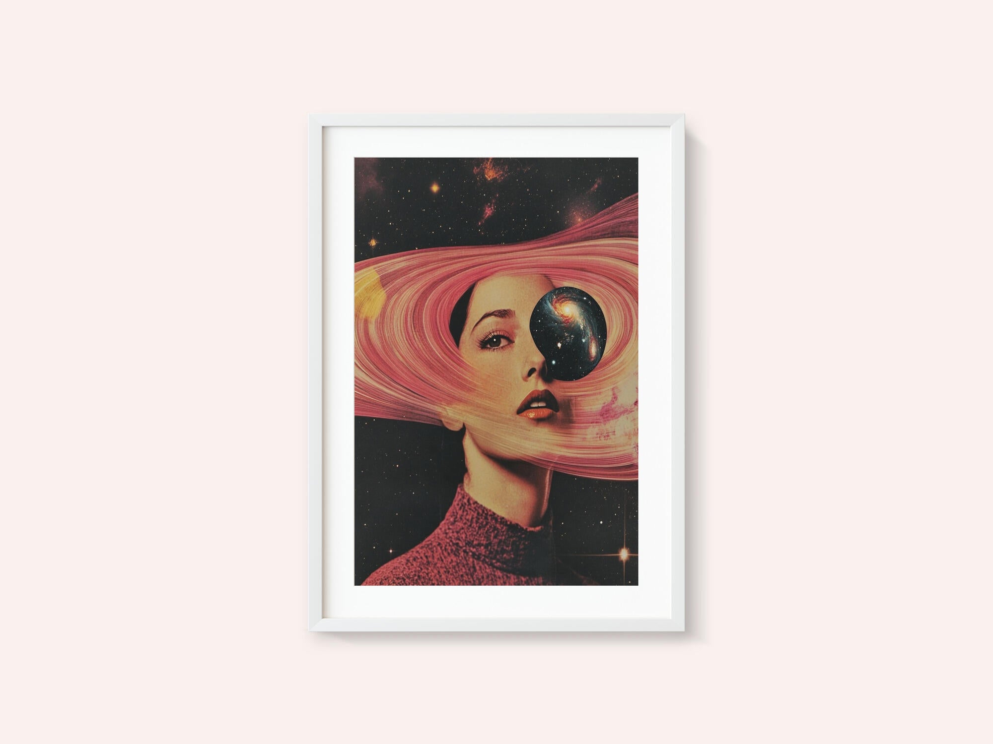 Portraiture with Cosmic Elements