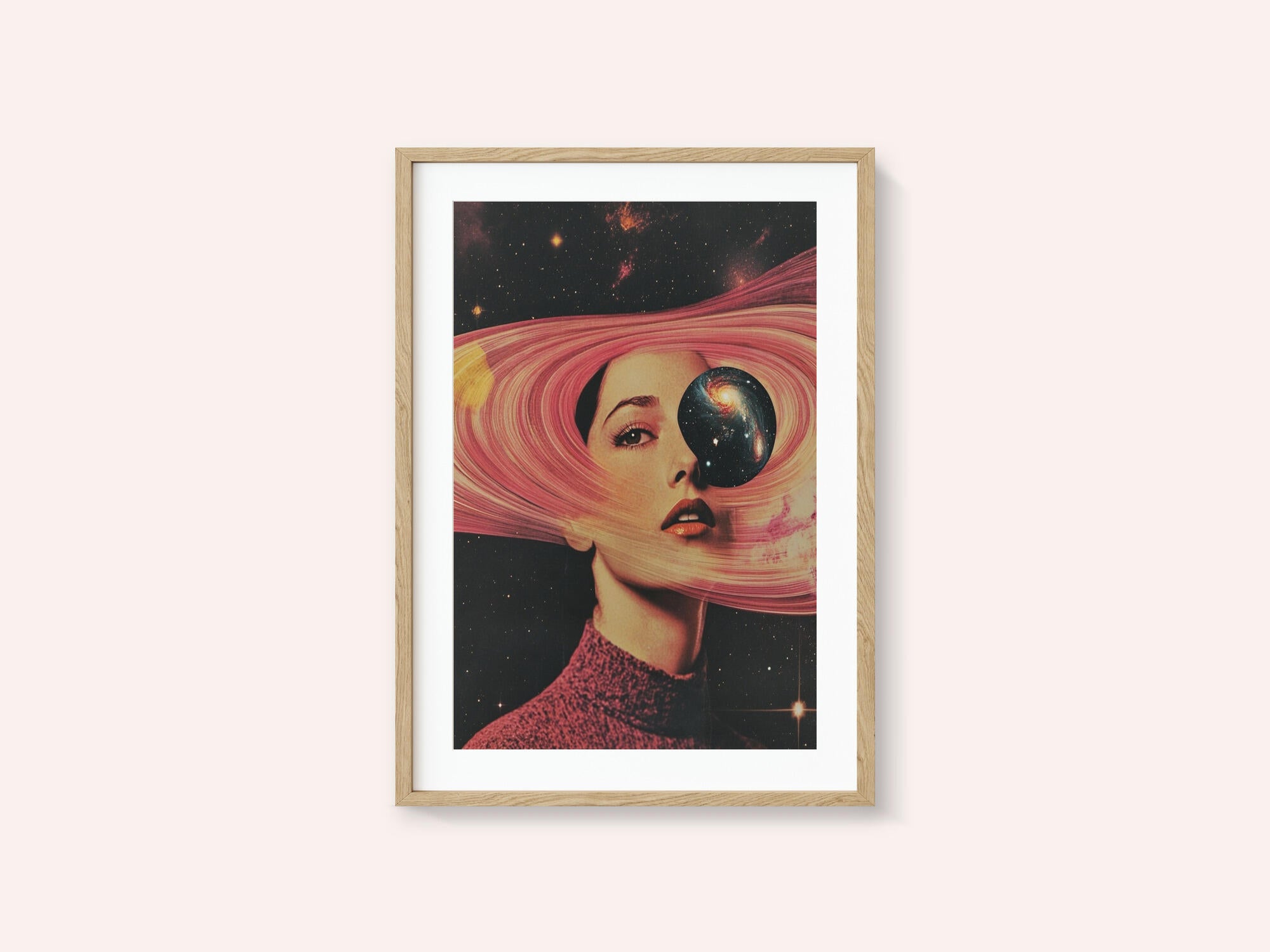 Portraiture with Cosmic Elements