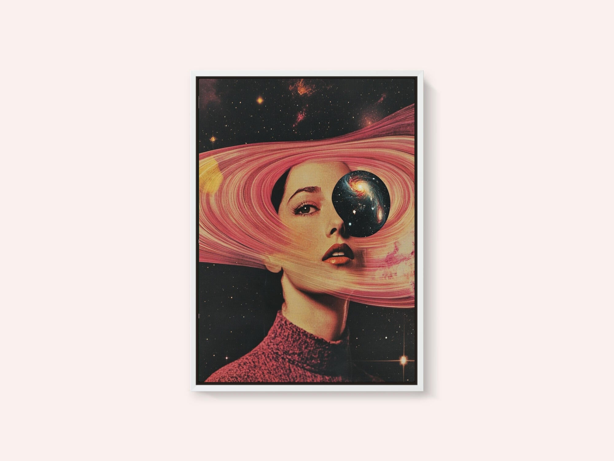 Portraiture with Cosmic Elements