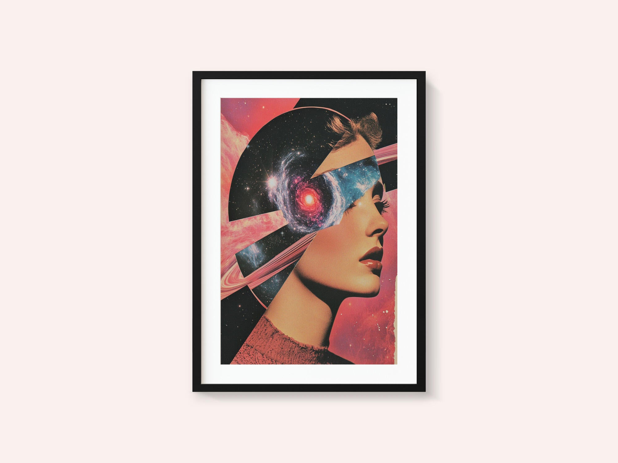 Portraiture with Cosmic Elements