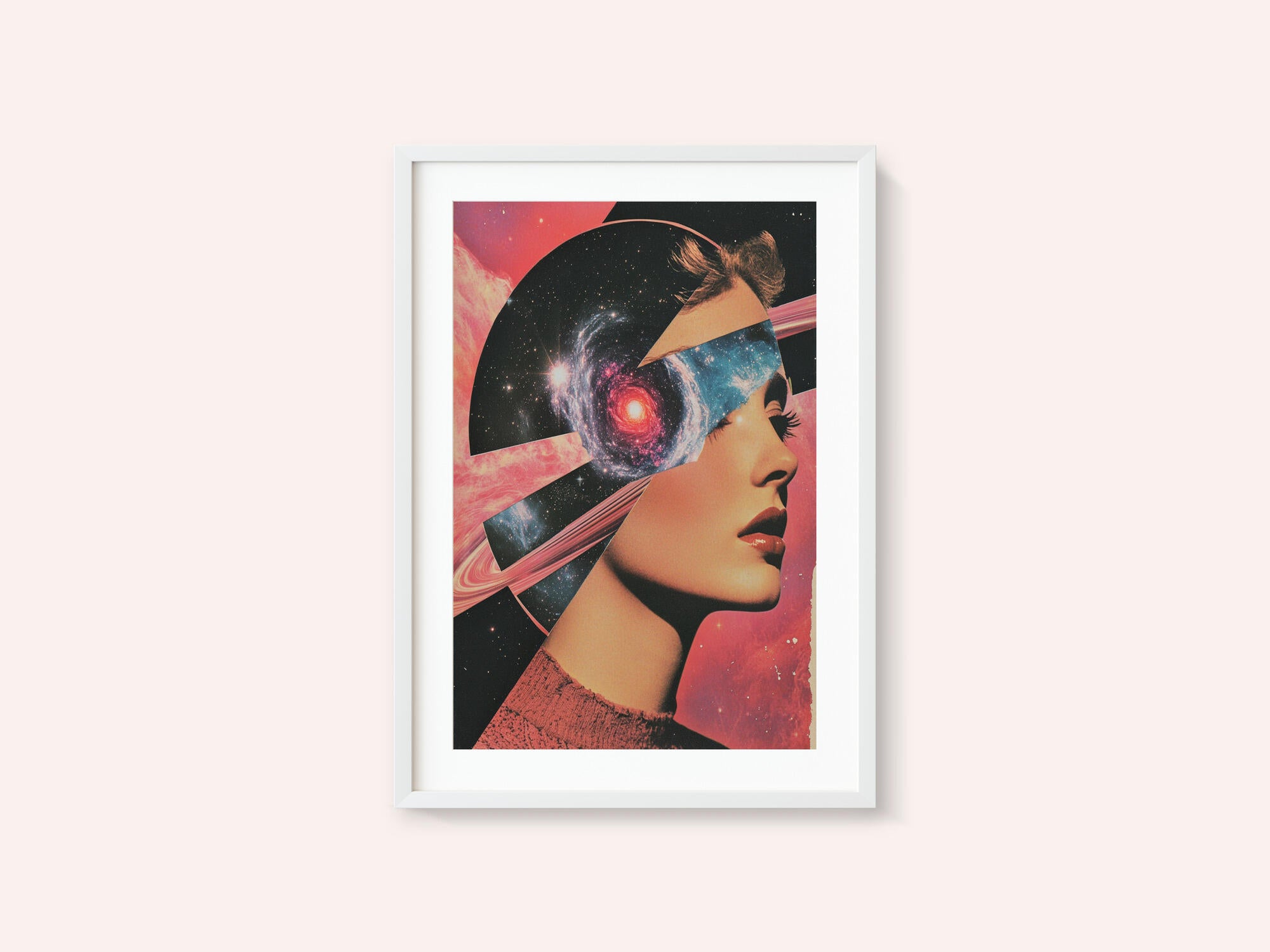 Portraiture with Cosmic Elements