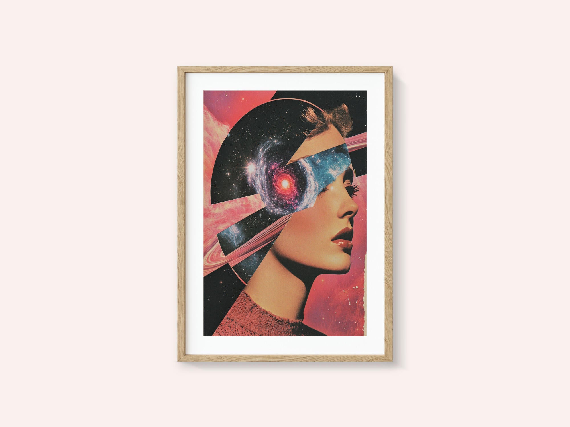 Portraiture with Cosmic Elements