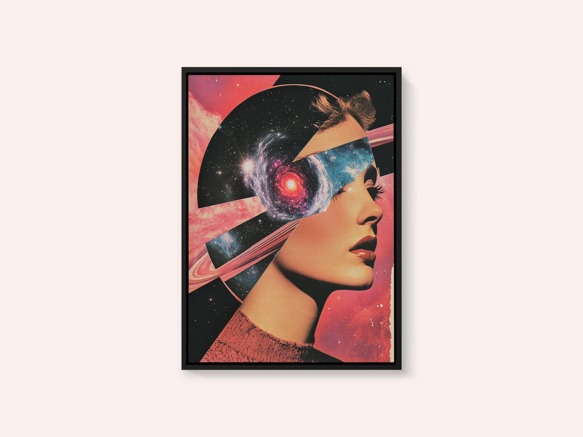 Portraiture with Cosmic Elements