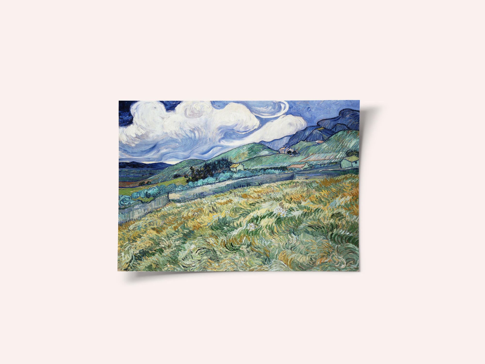 Landscape From Saint Rémy (1889)