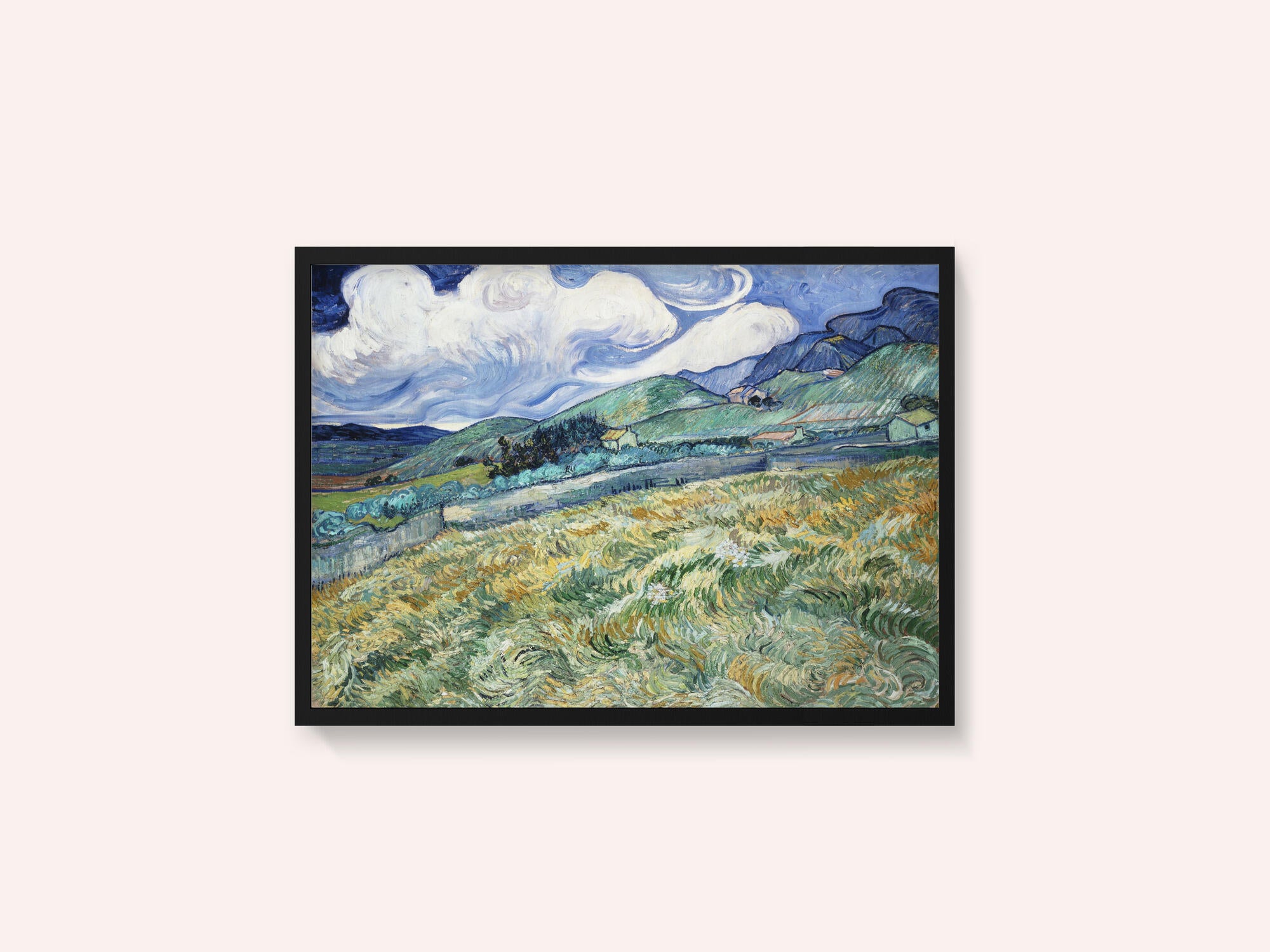Landscape From Saint Rémy (1889)