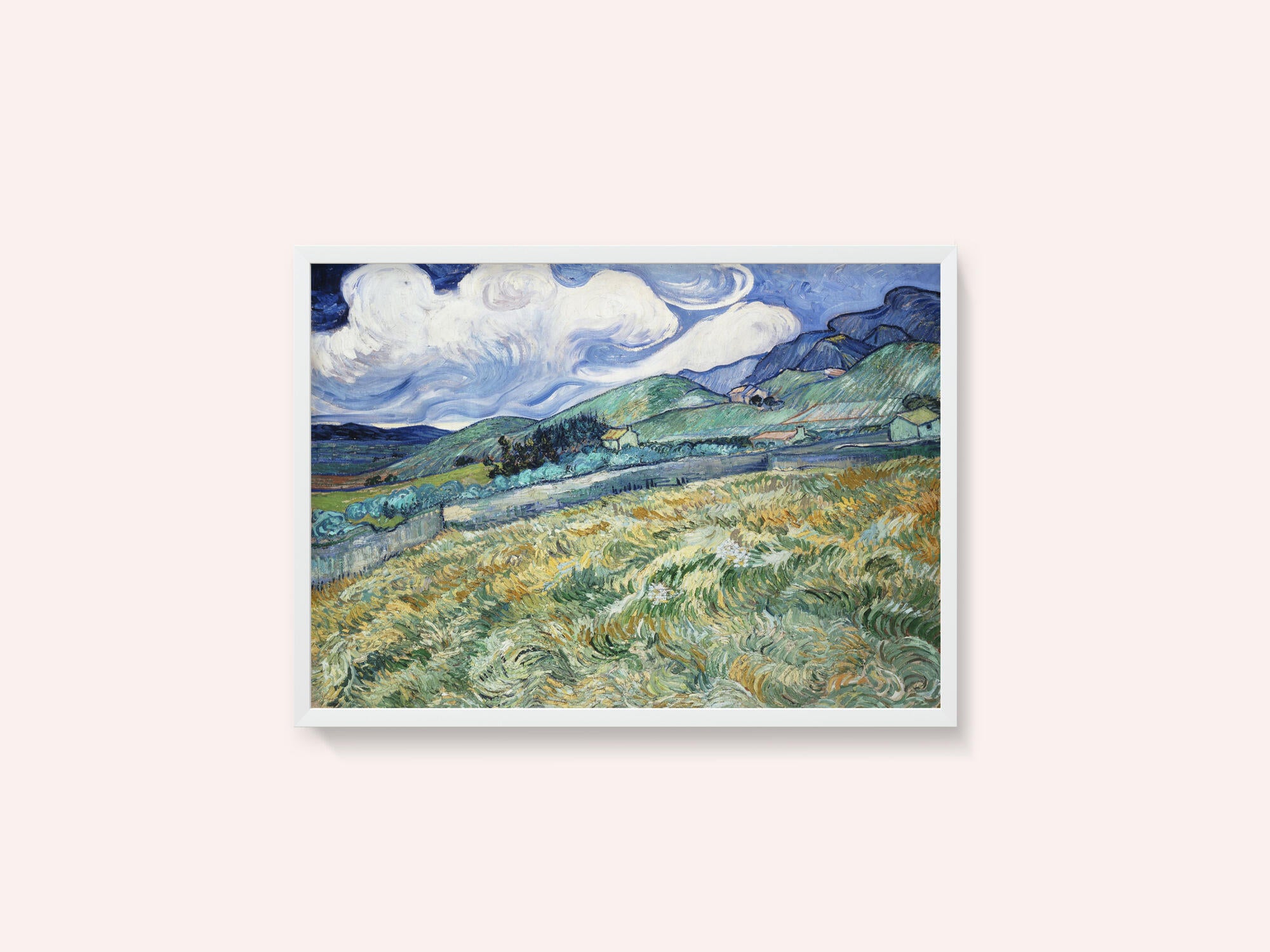 Landscape From Saint Rémy (1889)