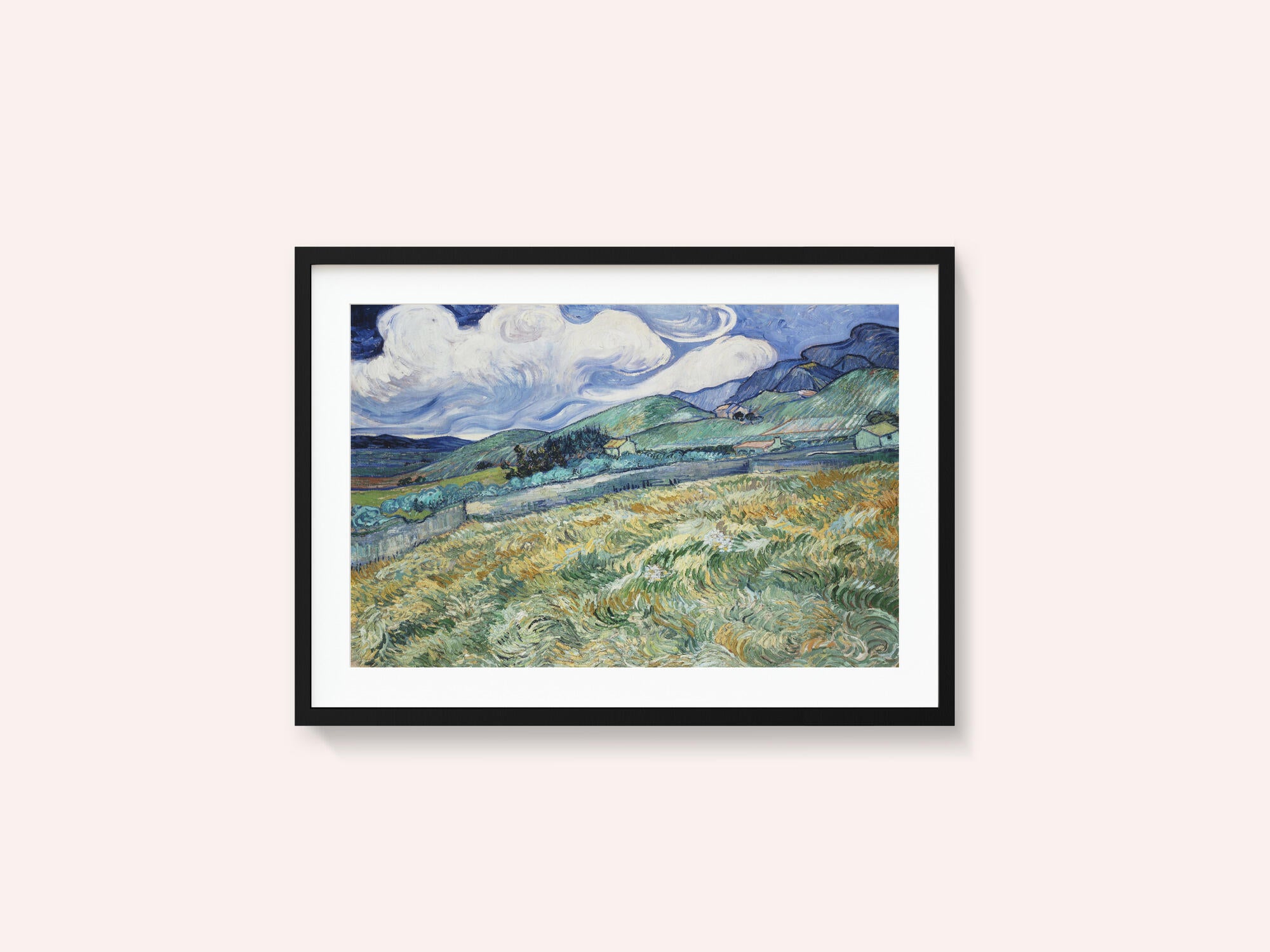 Landscape From Saint Rémy (1889)