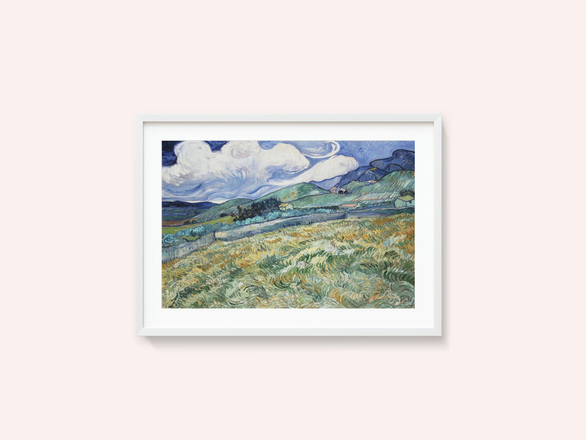 Landscape From Saint Rémy (1889)