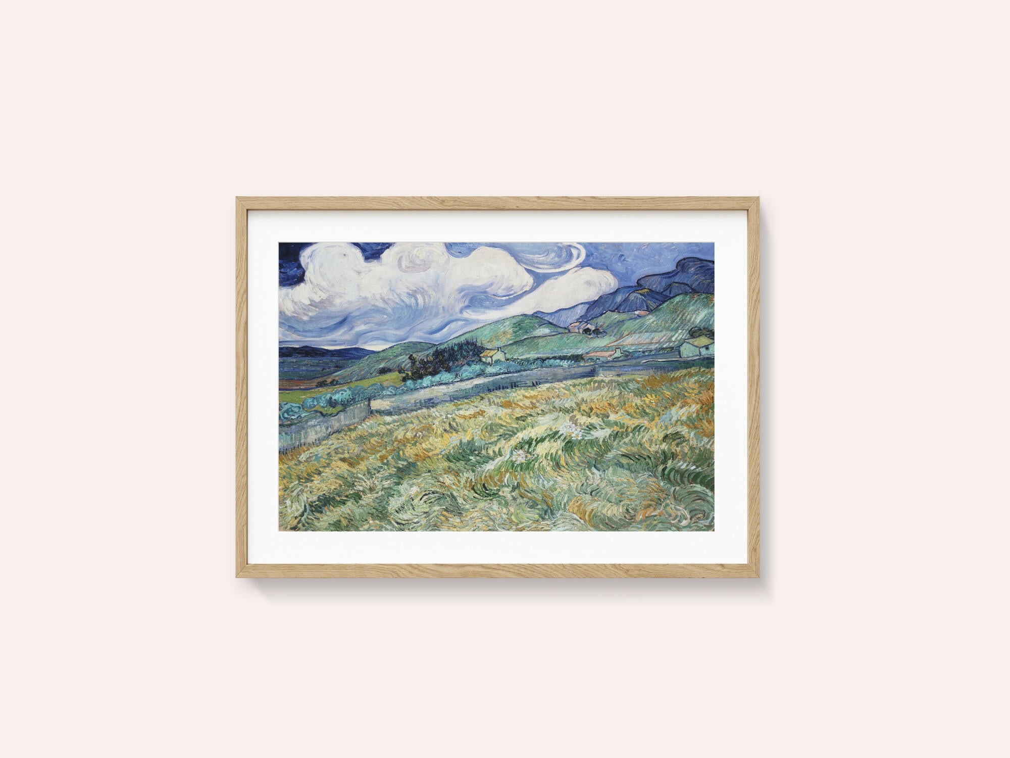 Landscape From Saint Rémy (1889)
