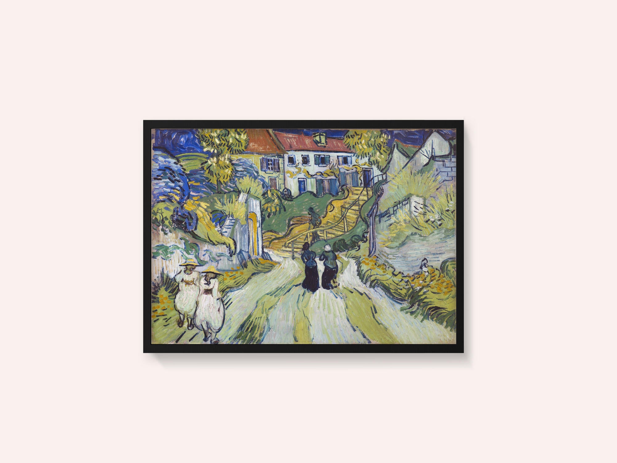 Stairway At Auvers (1890)