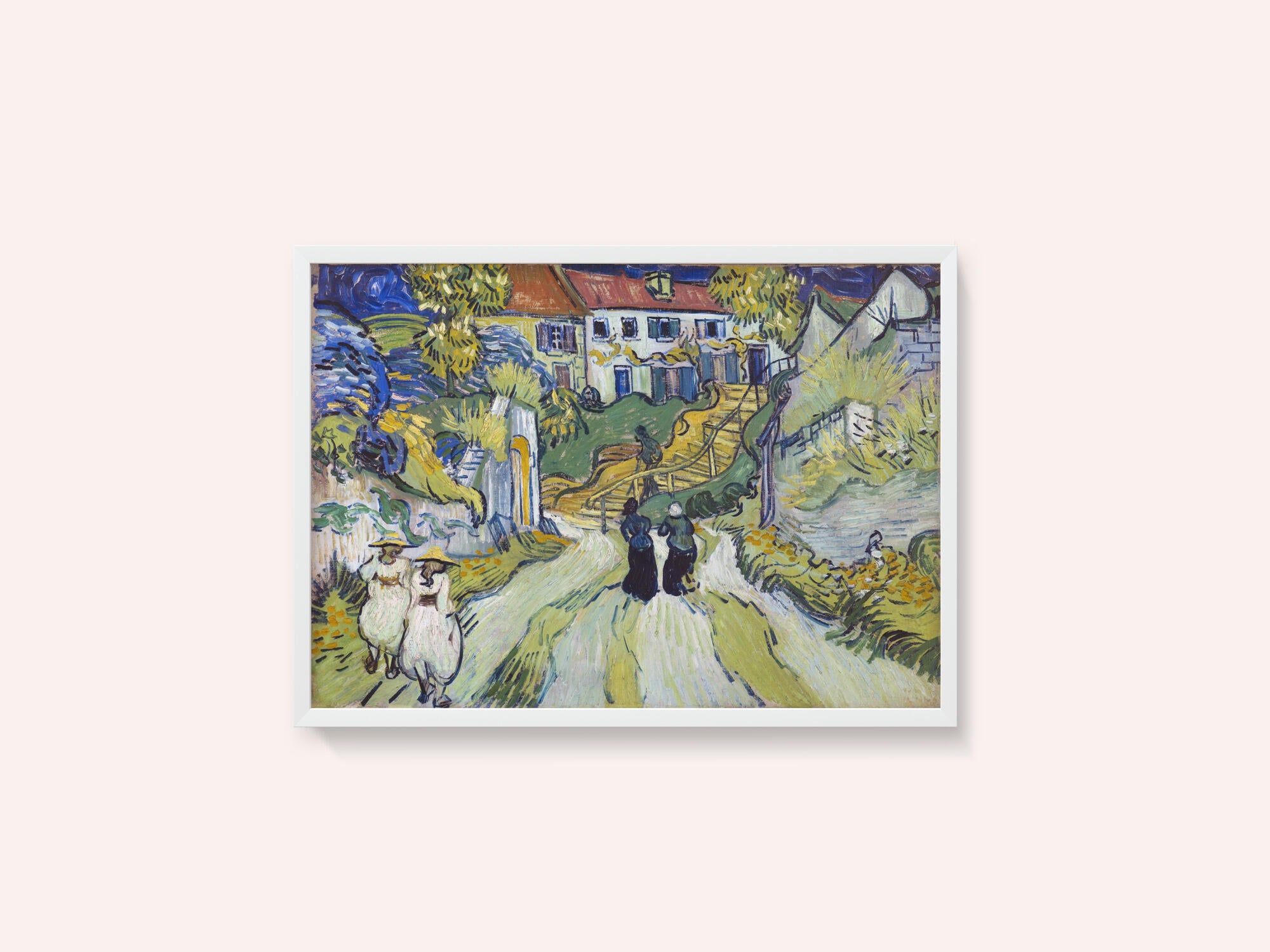 Stairway At Auvers (1890)