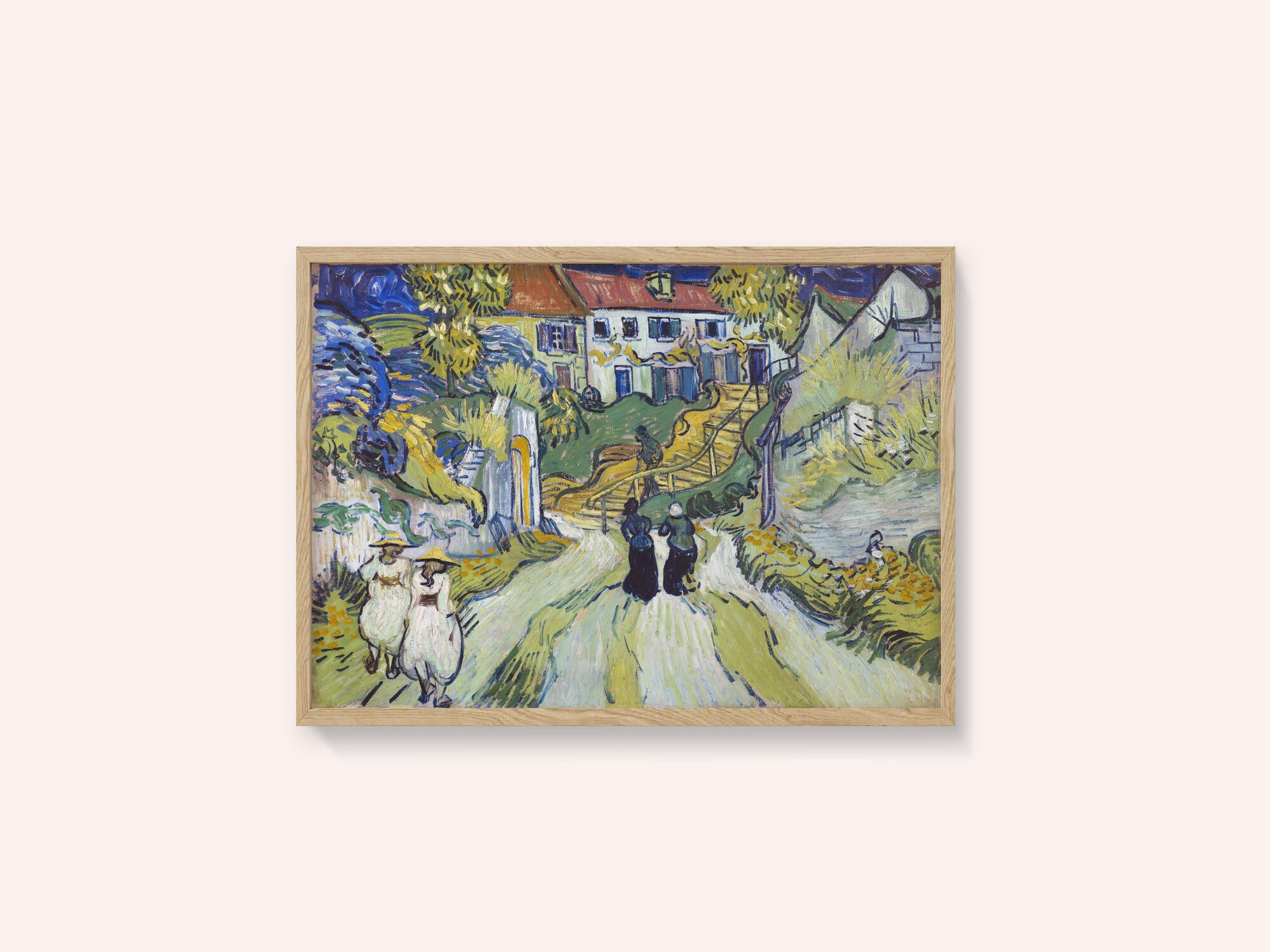 Stairway At Auvers (1890)
