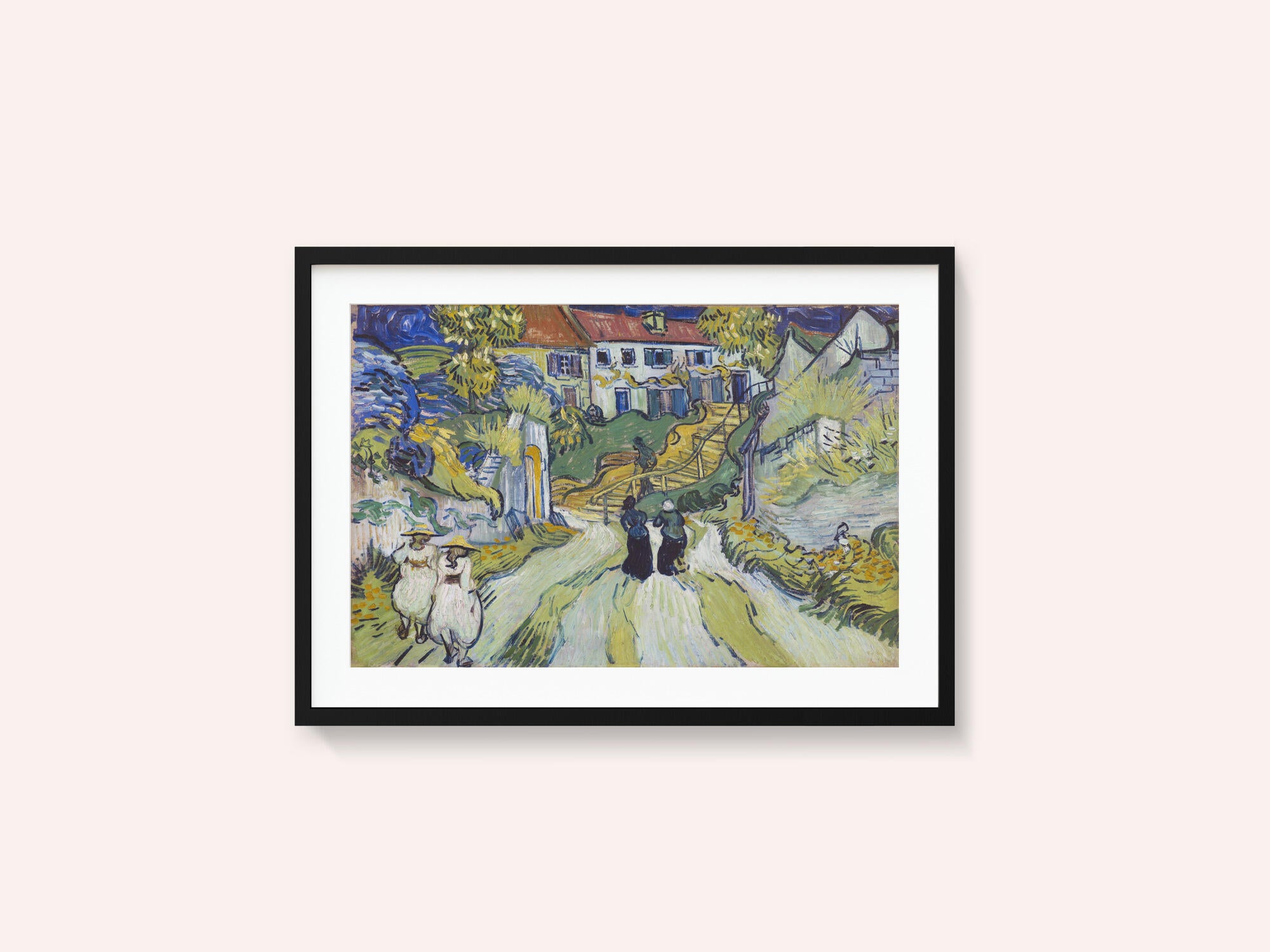 Stairway At Auvers (1890)