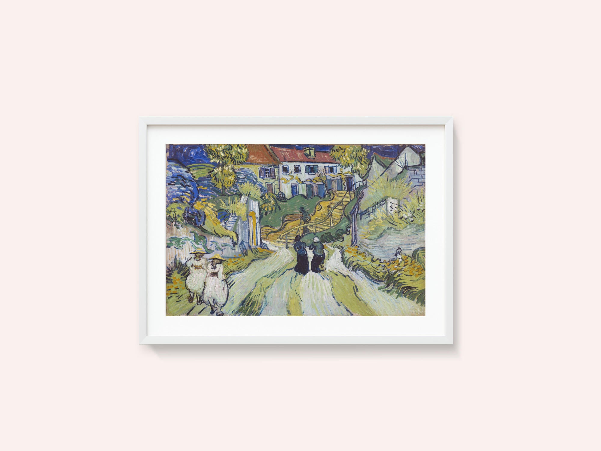 Stairway At Auvers (1890)