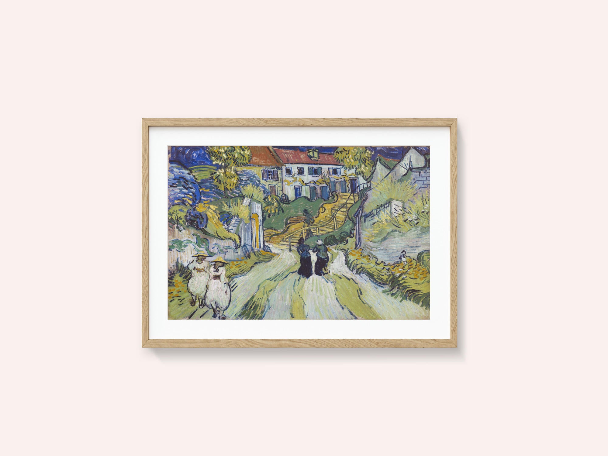 Stairway At Auvers (1890)