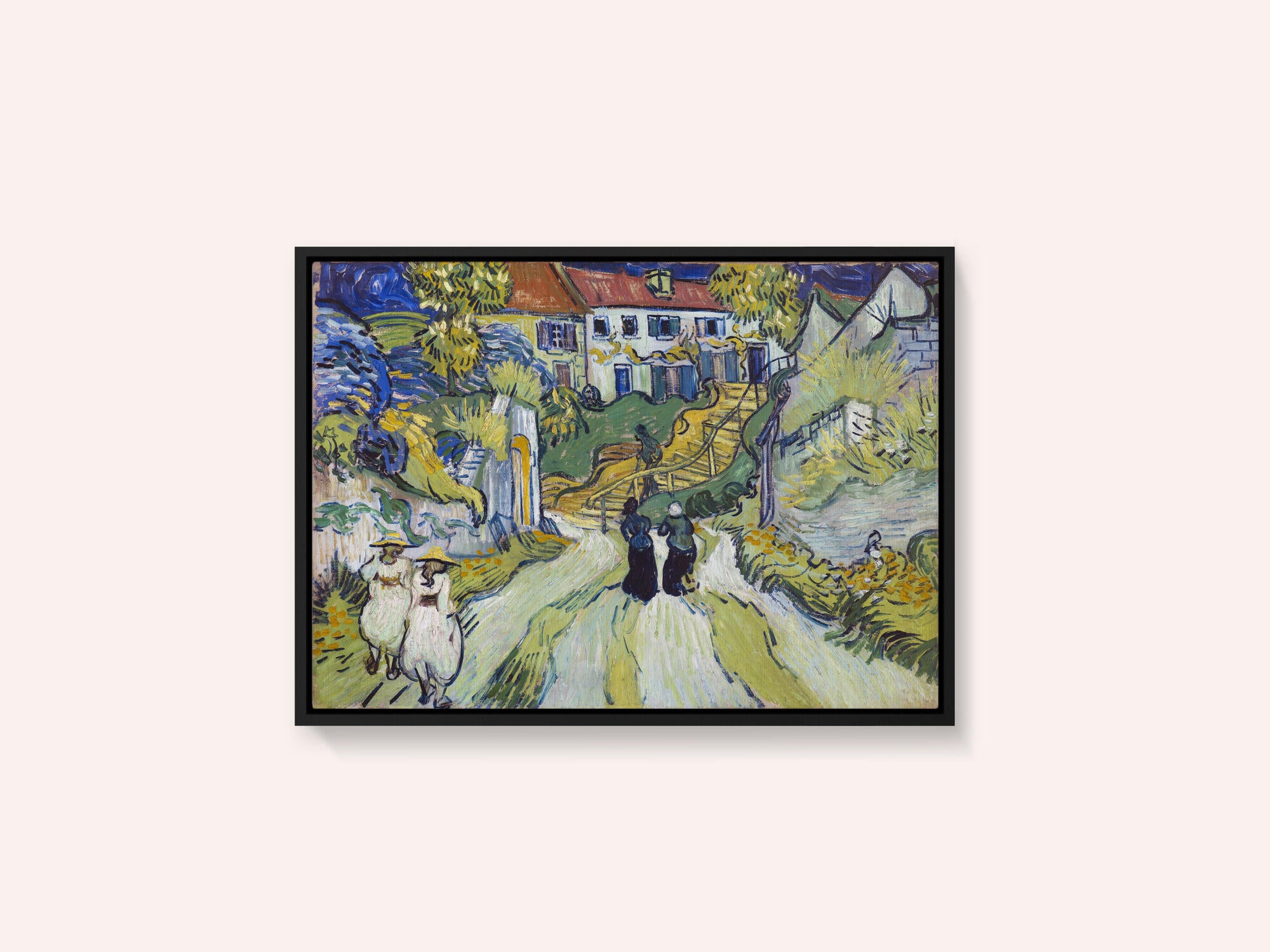 Stairway At Auvers (1890)
