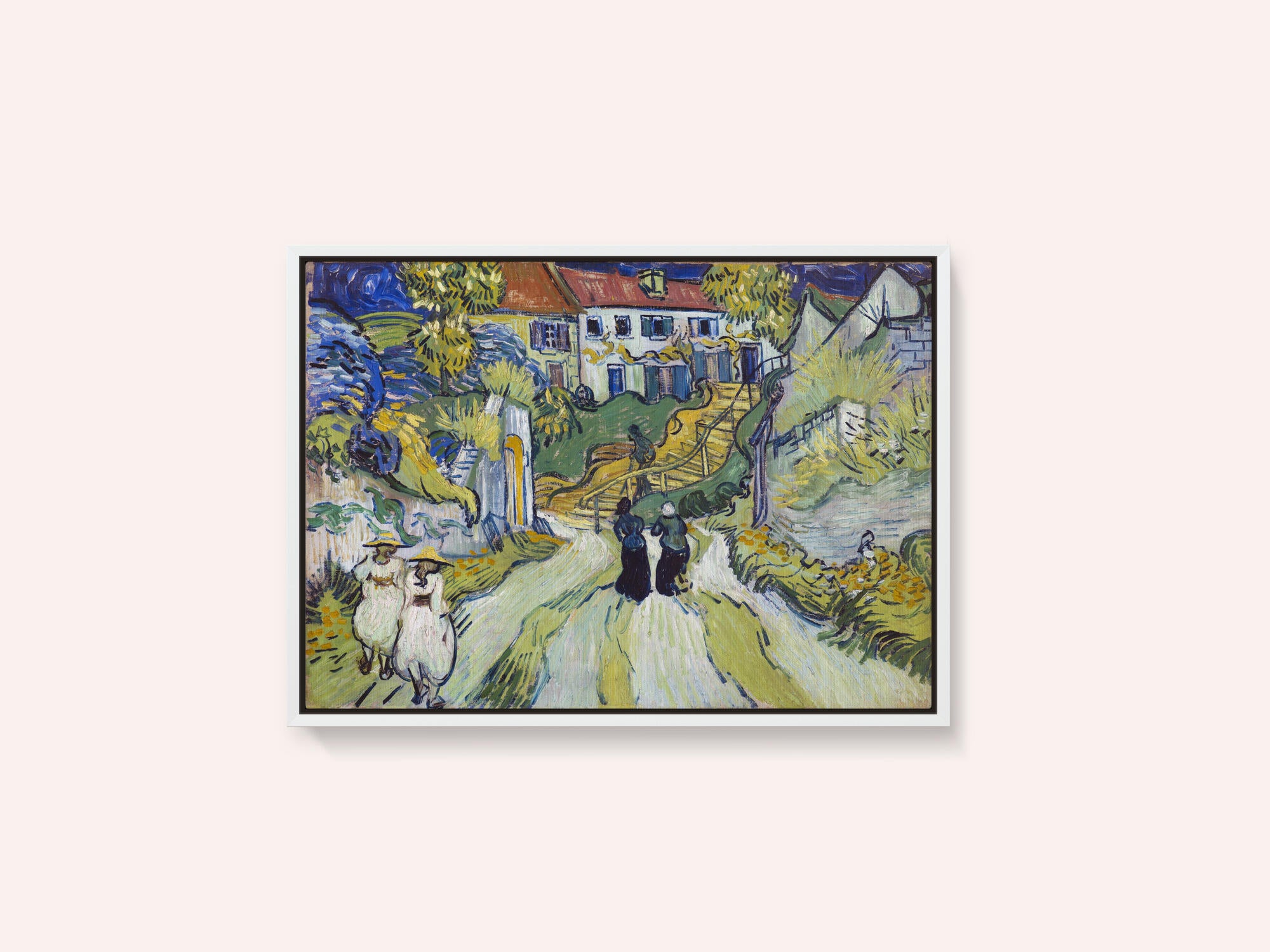 Stairway At Auvers (1890)