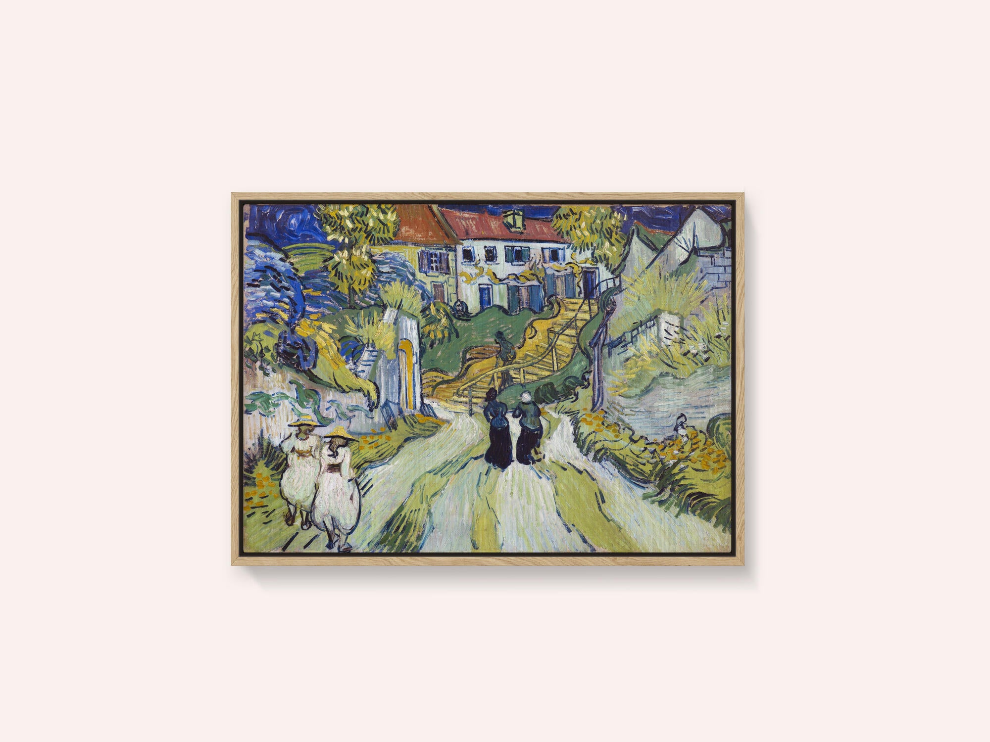 Stairway At Auvers (1890)