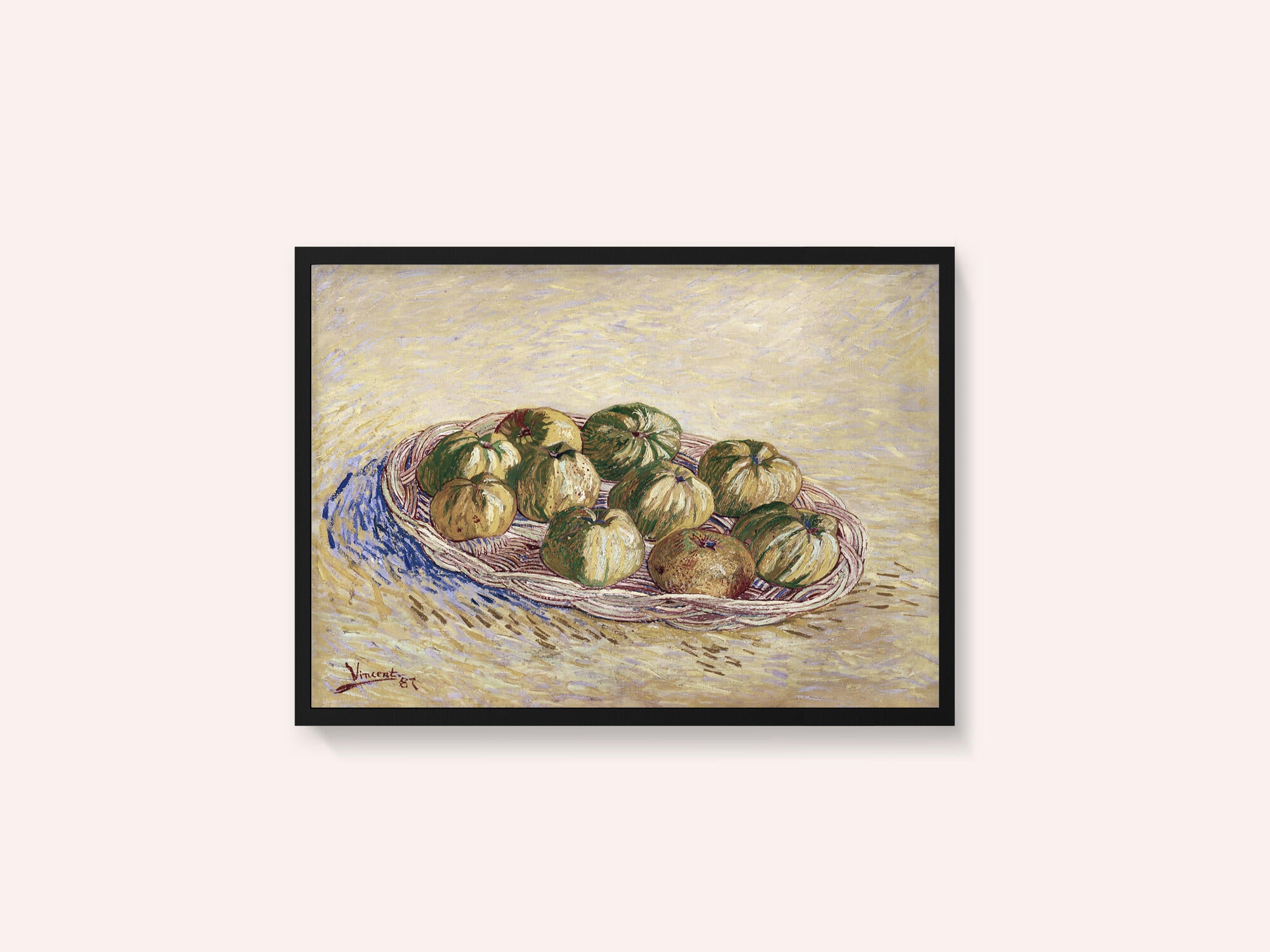 Still Life, Basket of Apples (1887)
