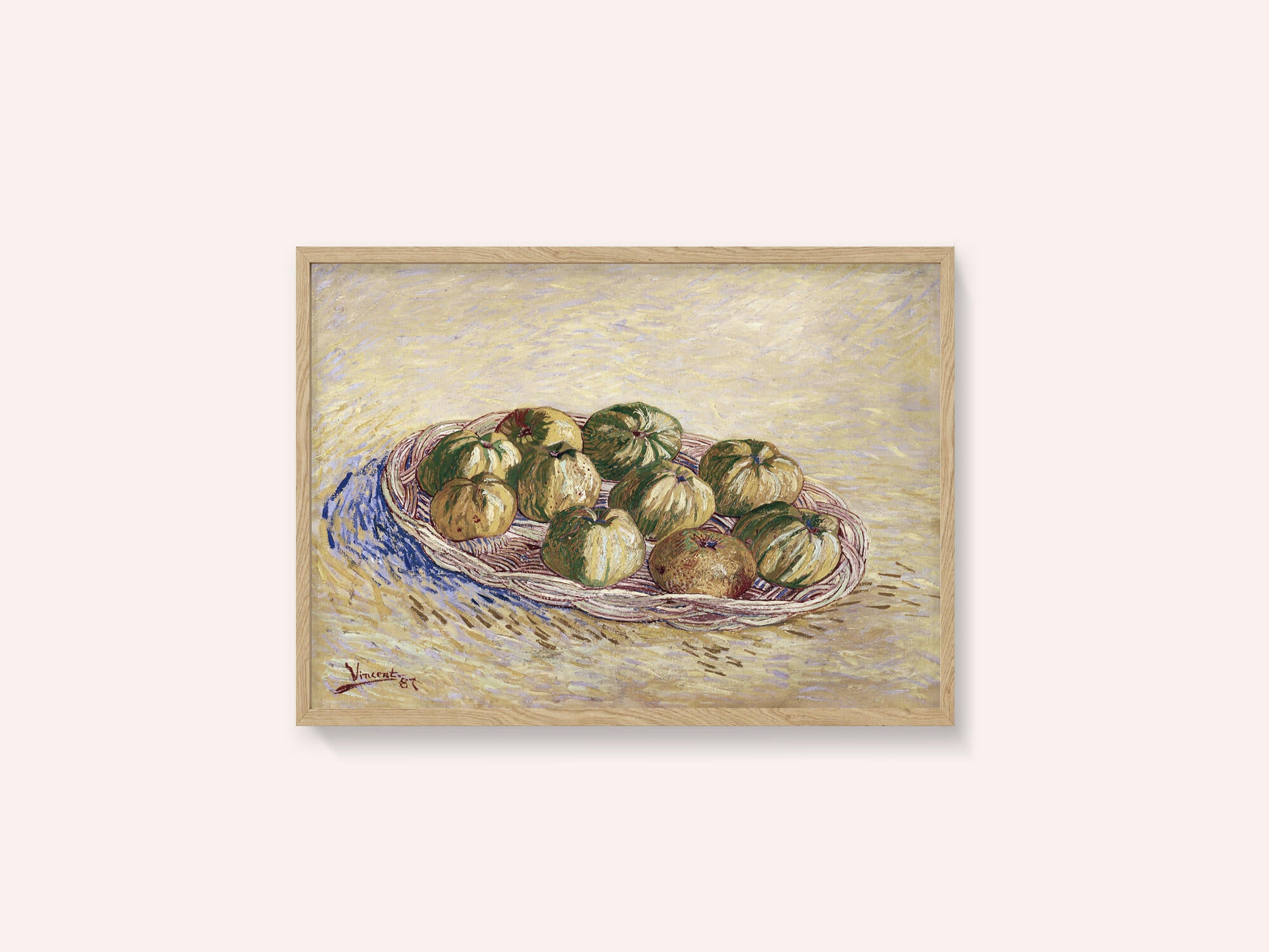 Still Life, Basket of Apples (1887)