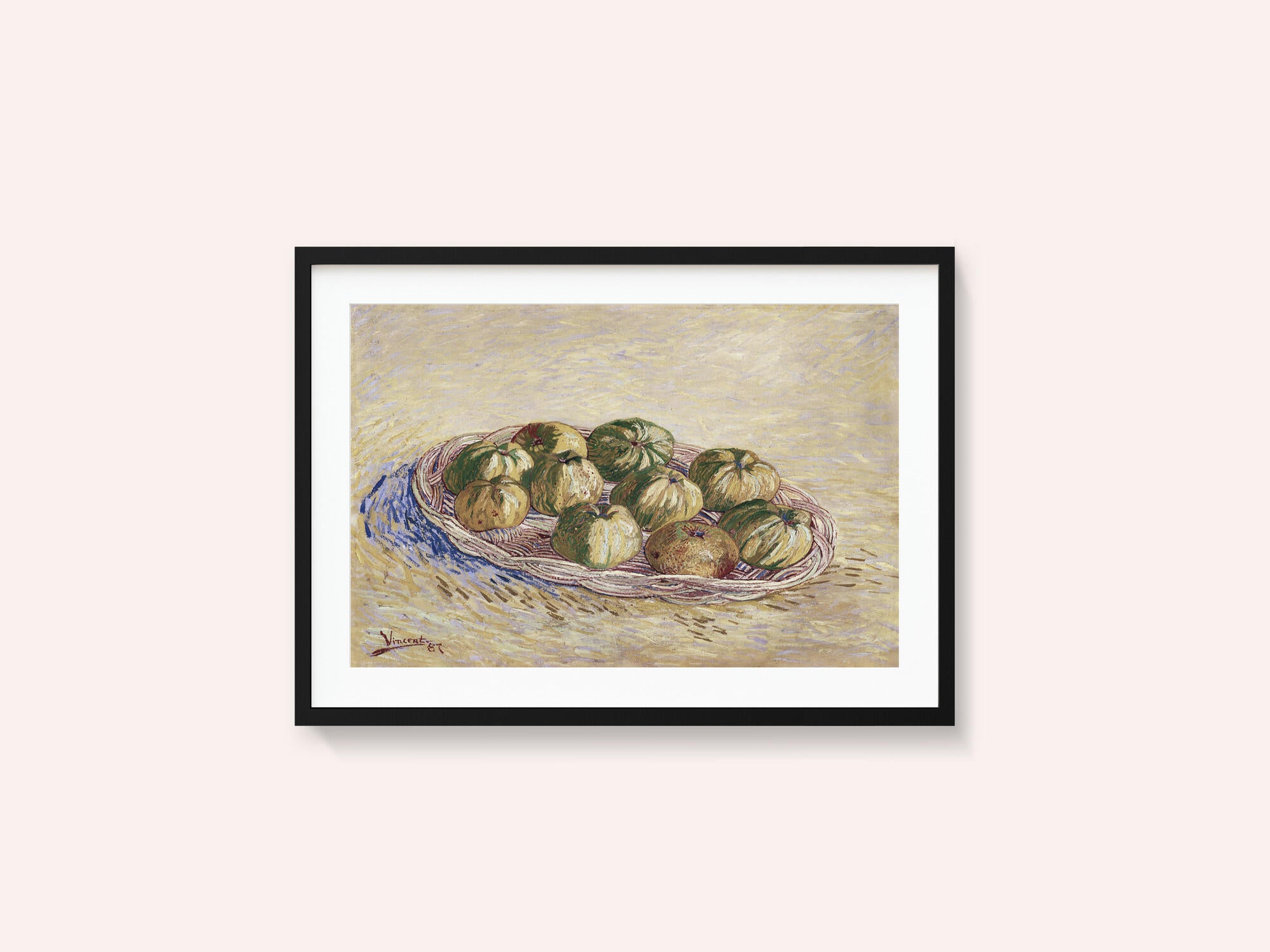Still Life, Basket of Apples (1887)