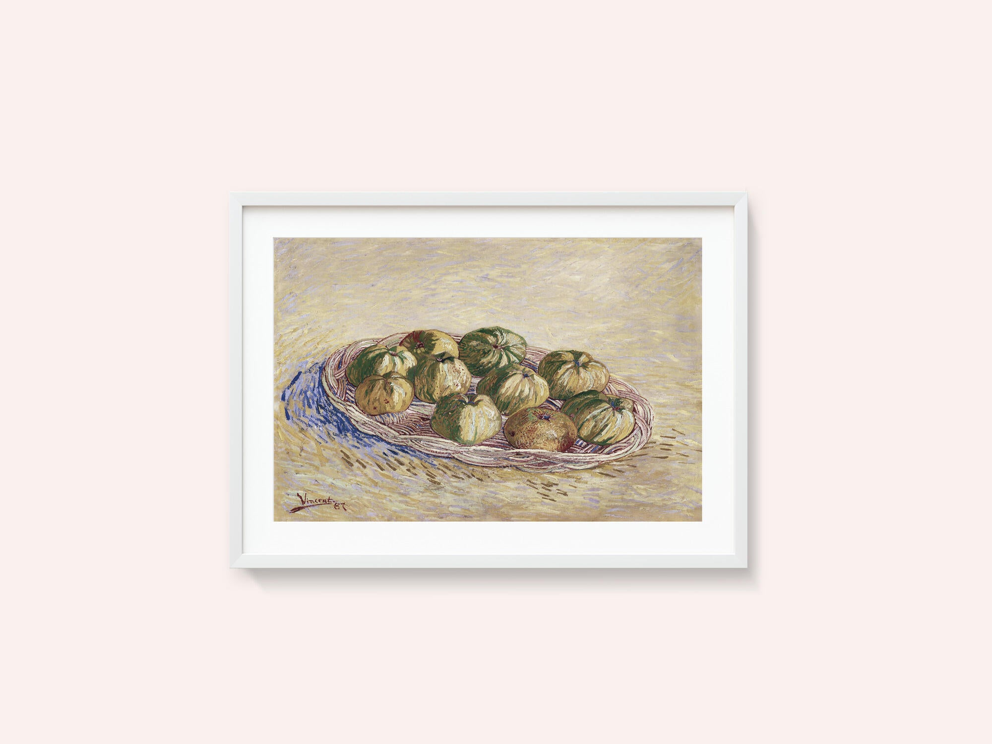 Still Life, Basket of Apples (1887)
