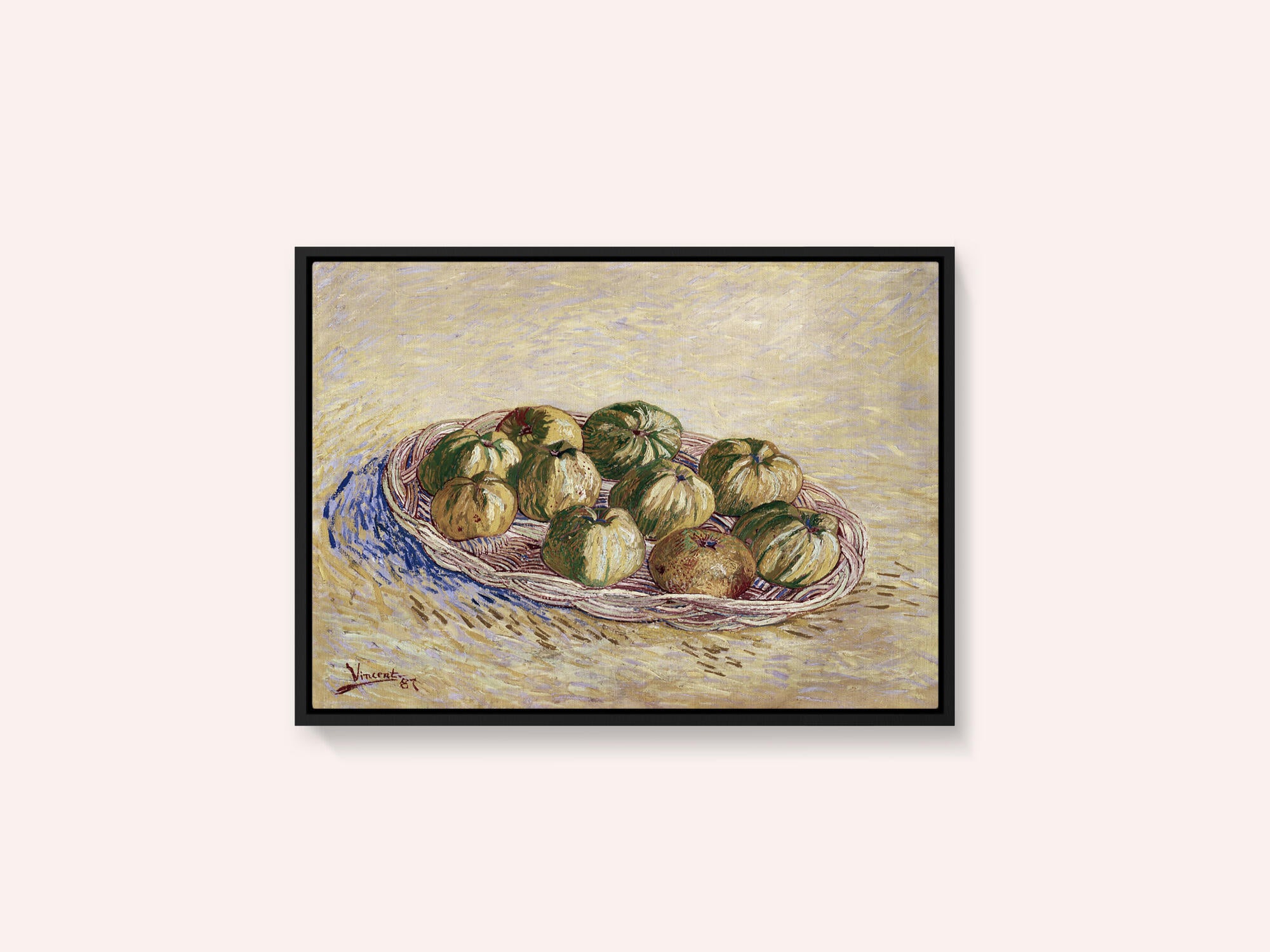 Still Life, Basket of Apples (1887)