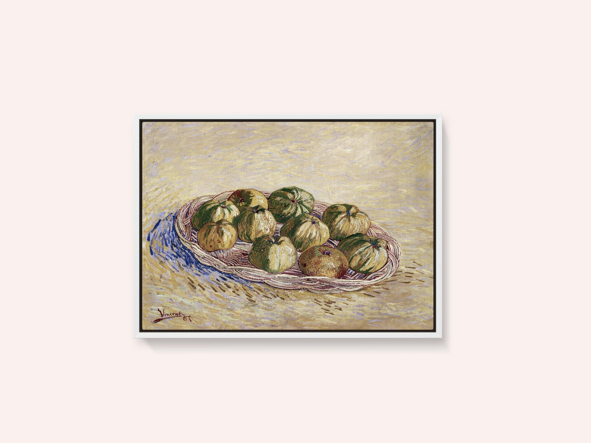 Still Life, Basket of Apples (1887)