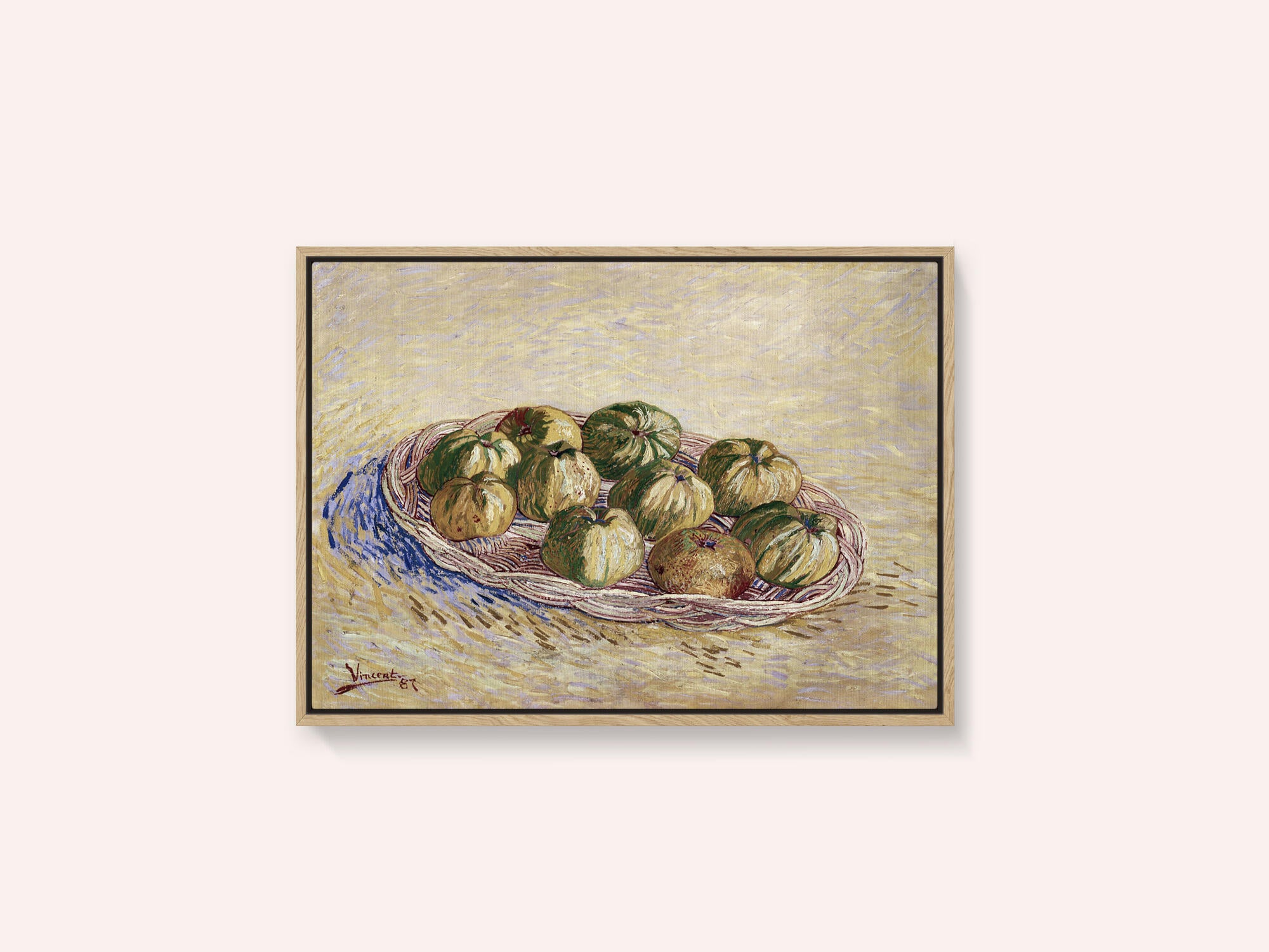 Still Life, Basket of Apples (1887)
