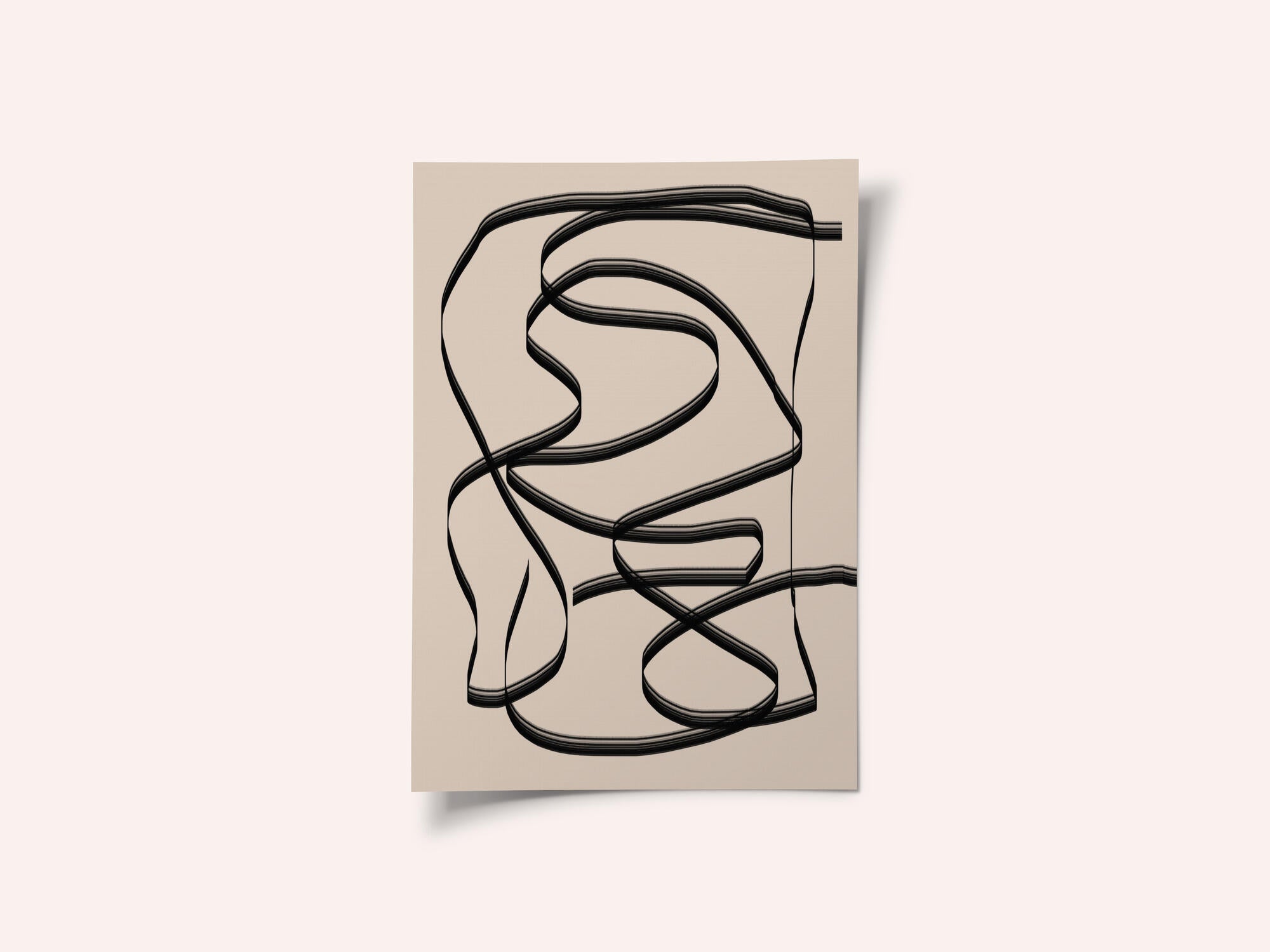 Flowing Lines Maze