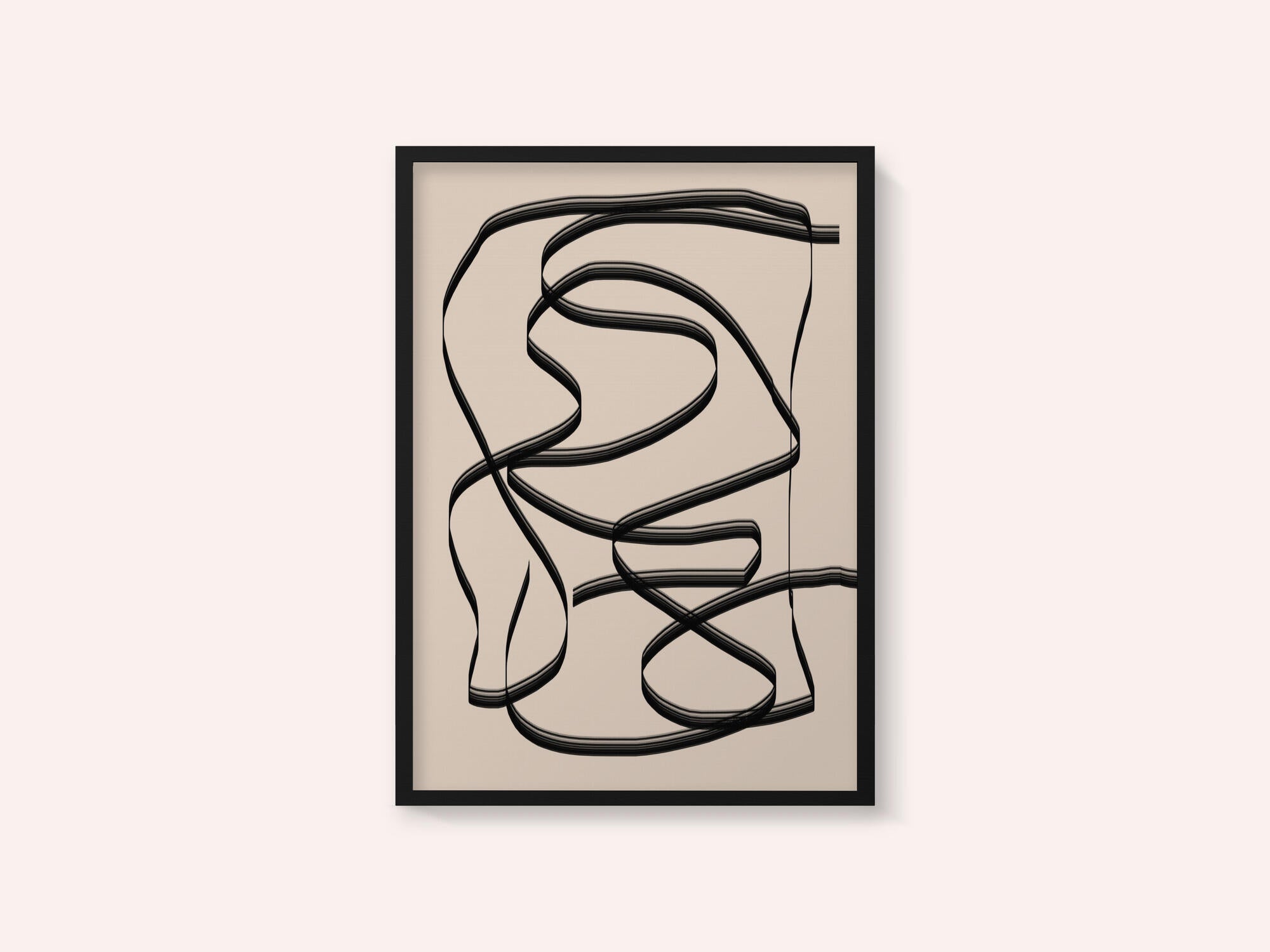 Flowing Lines Maze