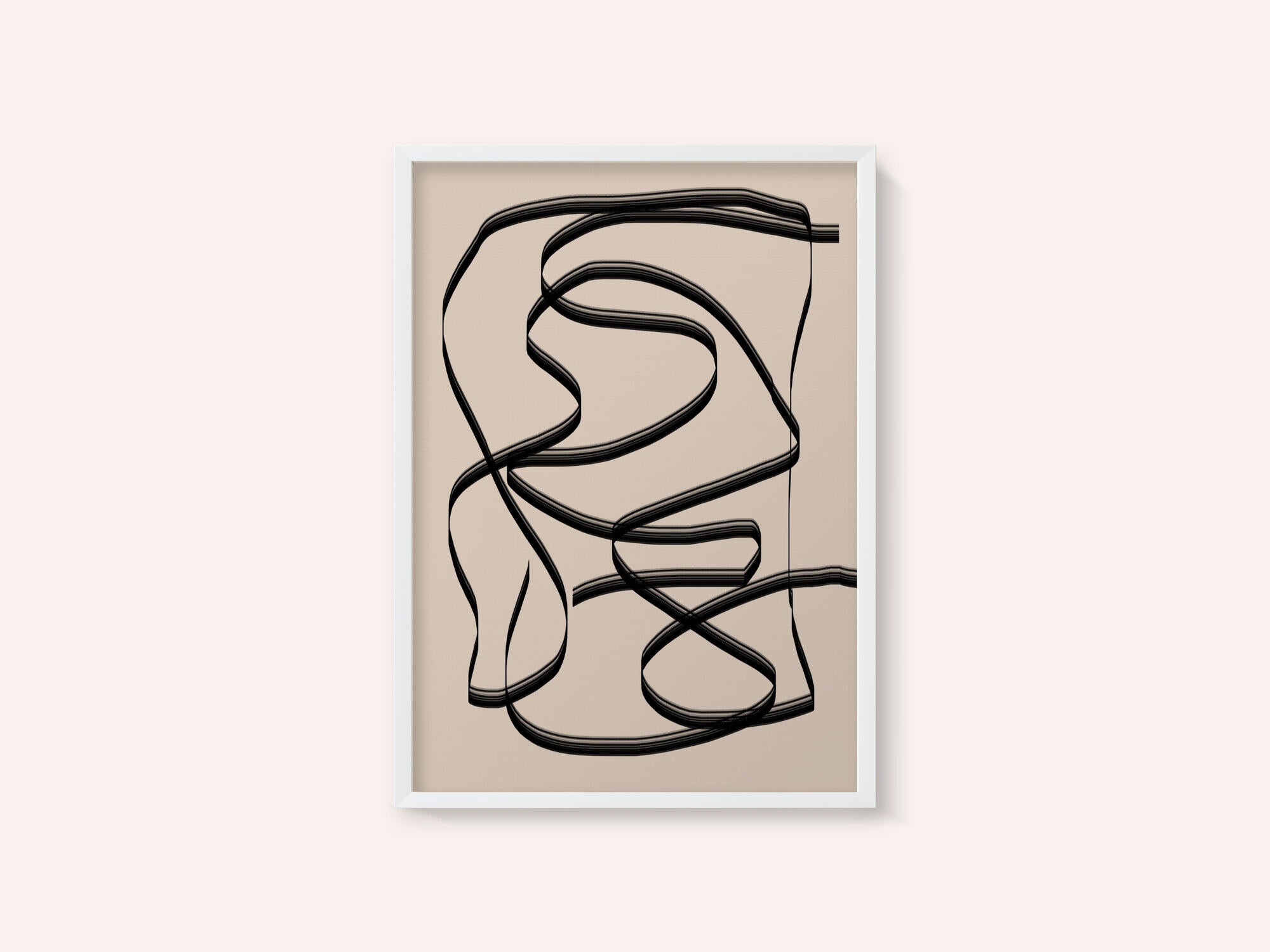 Flowing Lines Maze