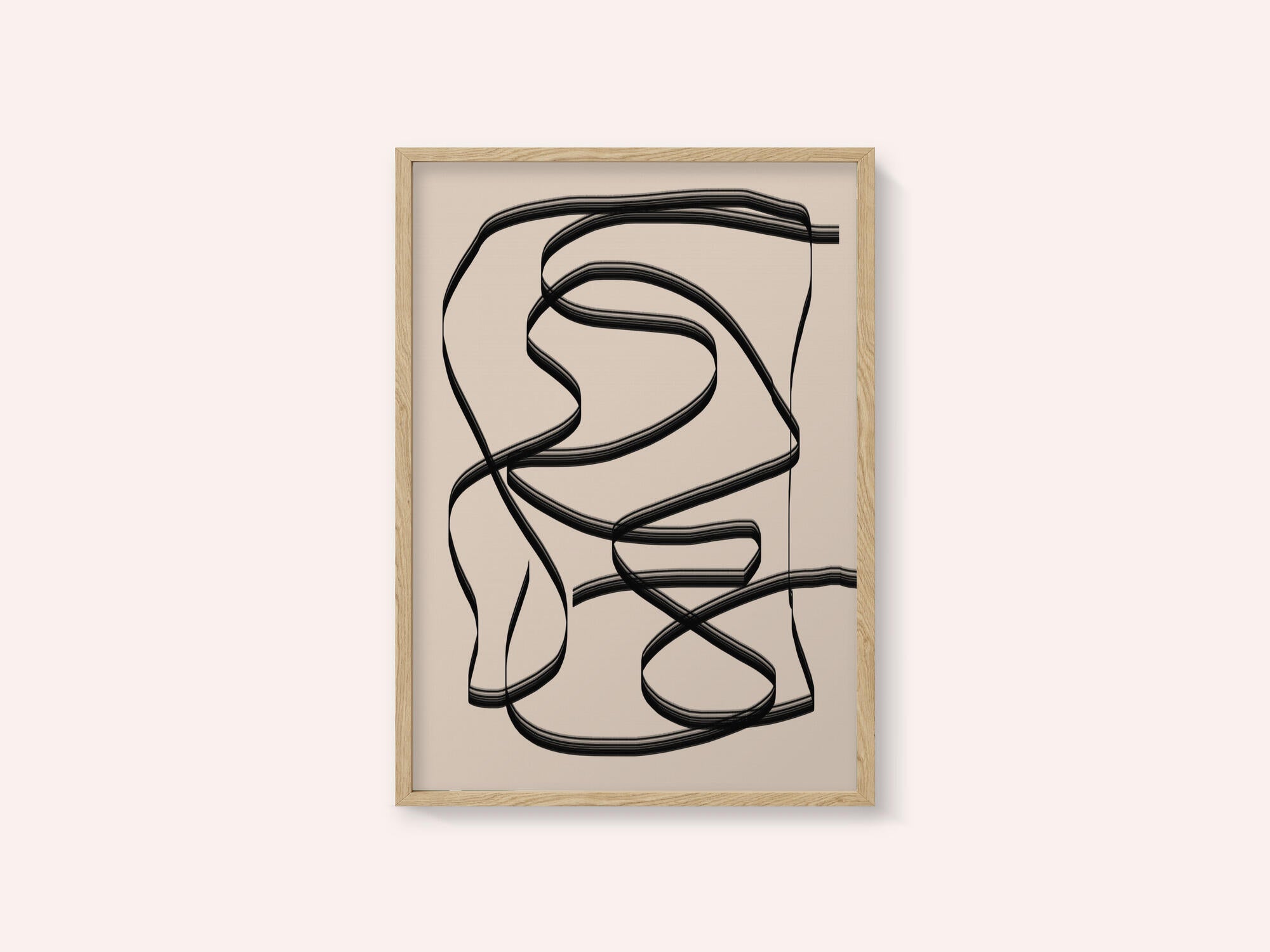 Flowing Lines Maze