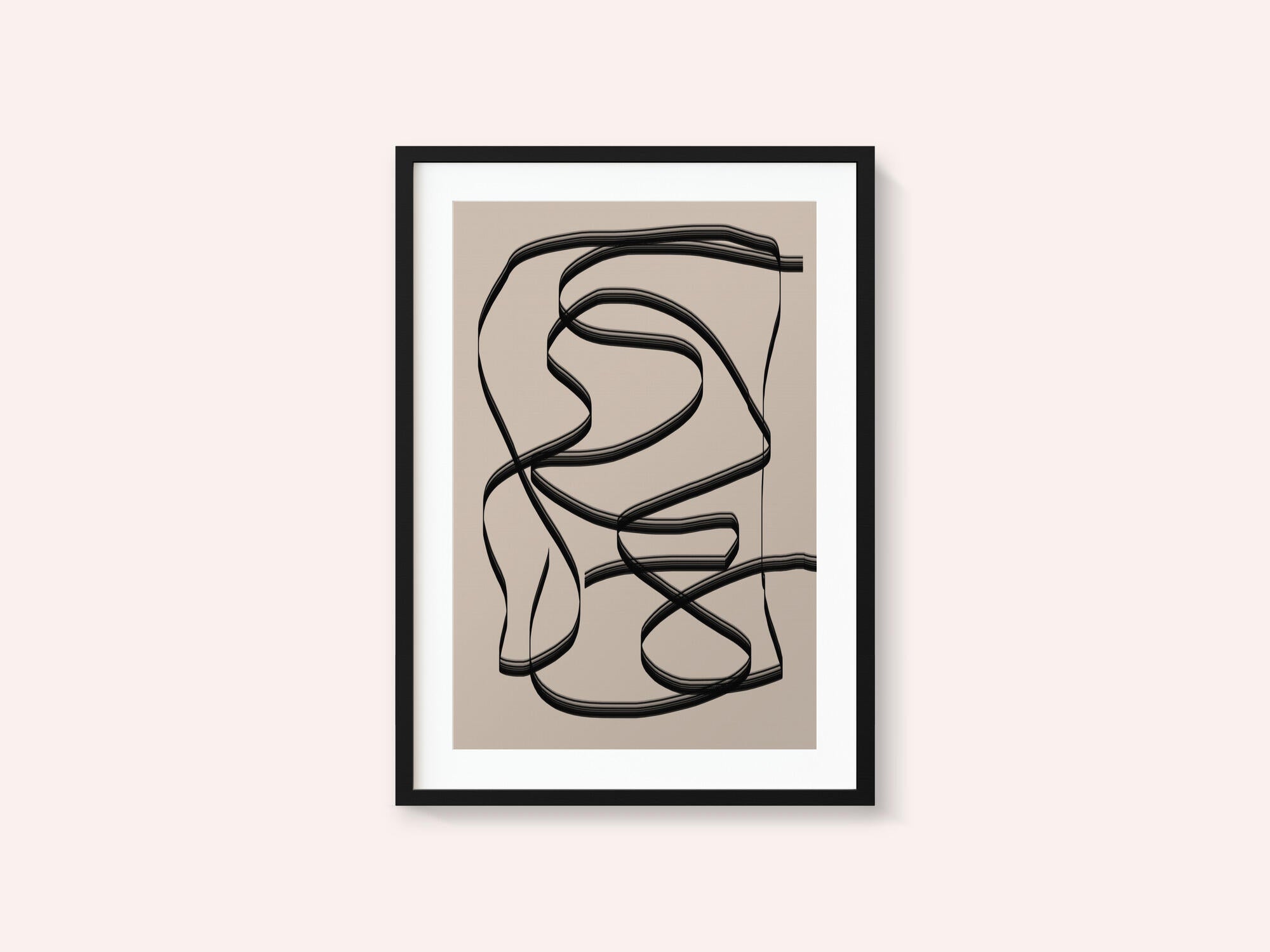 Flowing Lines Maze